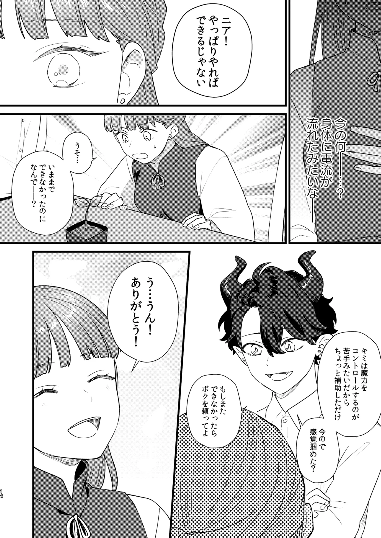 魔女に転生したら淫魔に愛されました。 Page.15