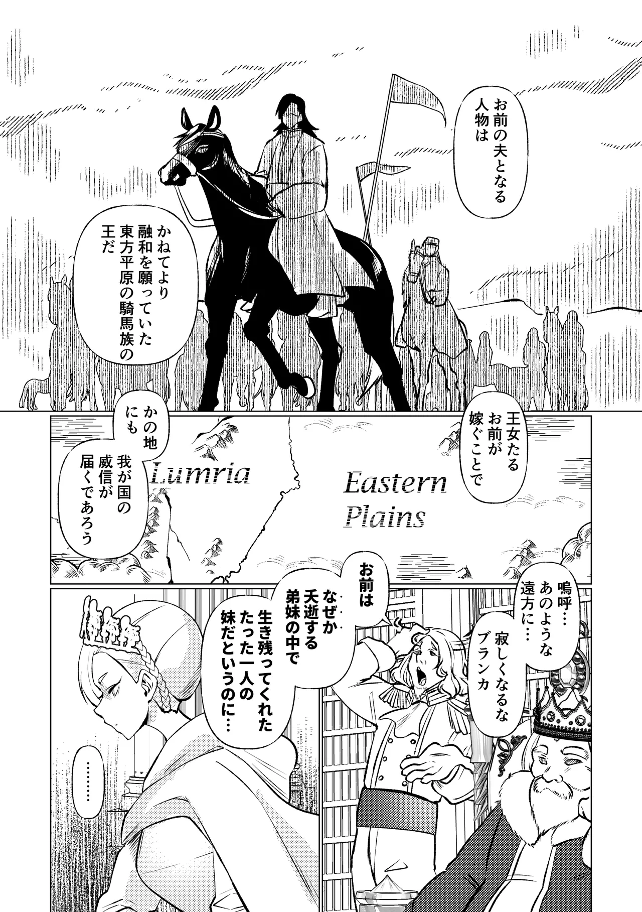 姫騎士王女、異民族の王に愛される。 Page.3