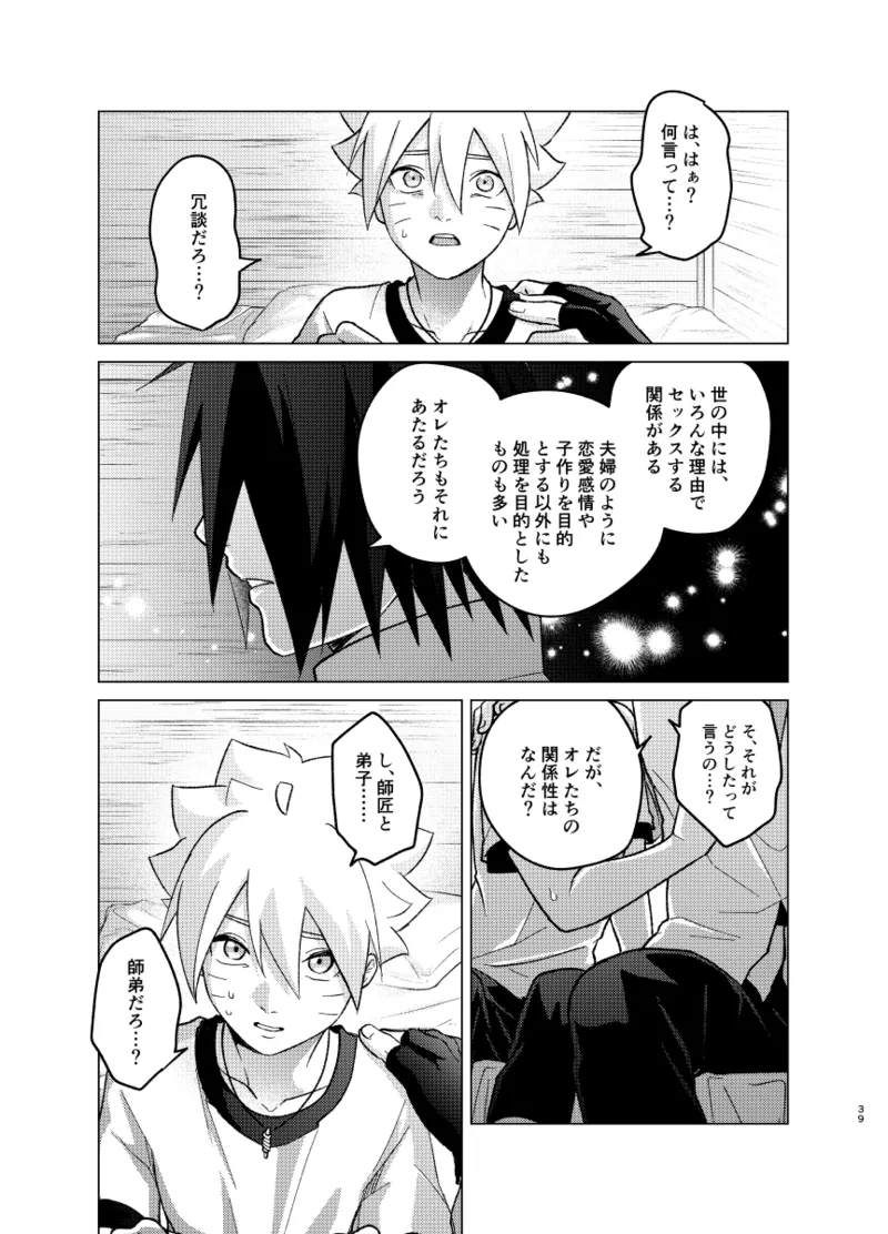 師弟よ 恋せず愛したまへ4 Page.38