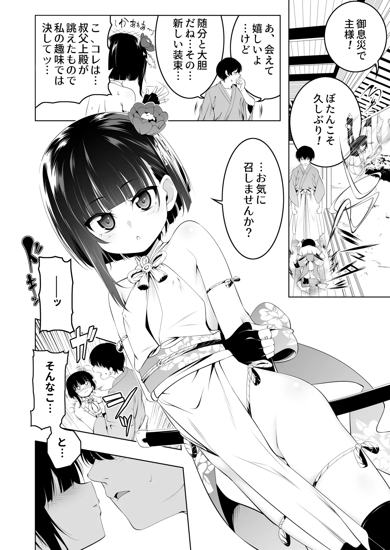 好色の忠義くノ一ぼたん弐 Page.3