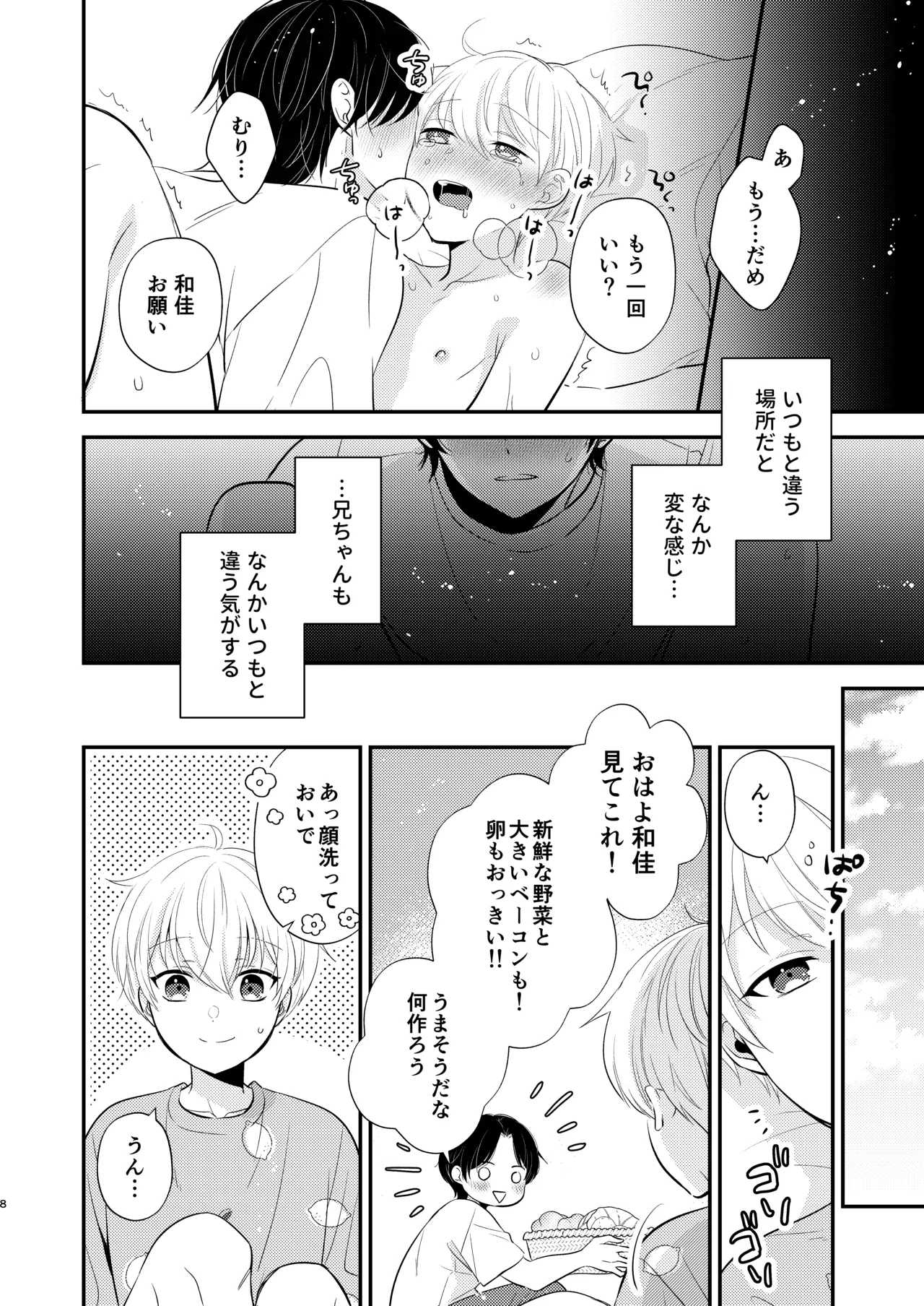 義兄ちゃんおねがいやめないで3 Page.7