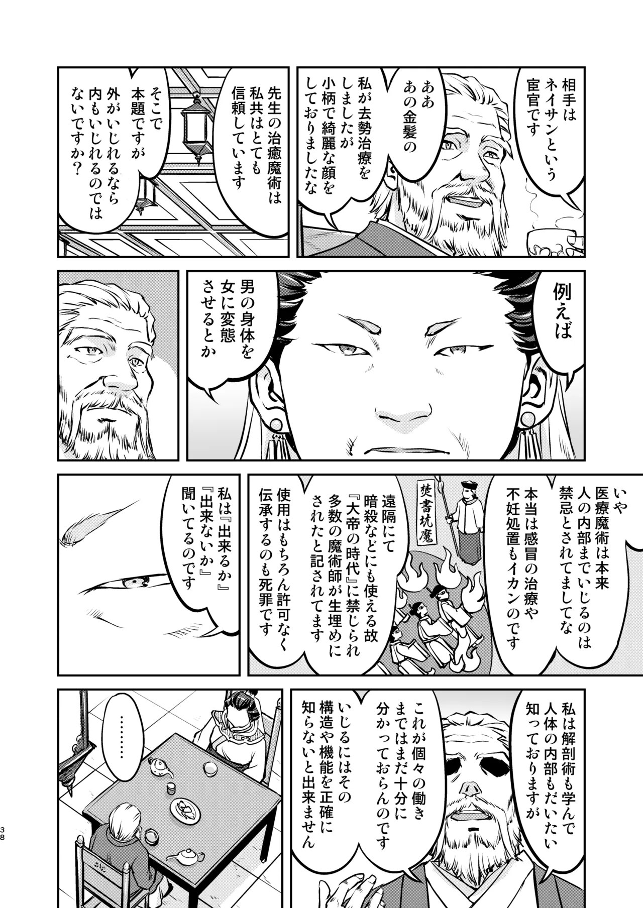 異世界TS 王子を助けただけなのに トランス編 Page.38