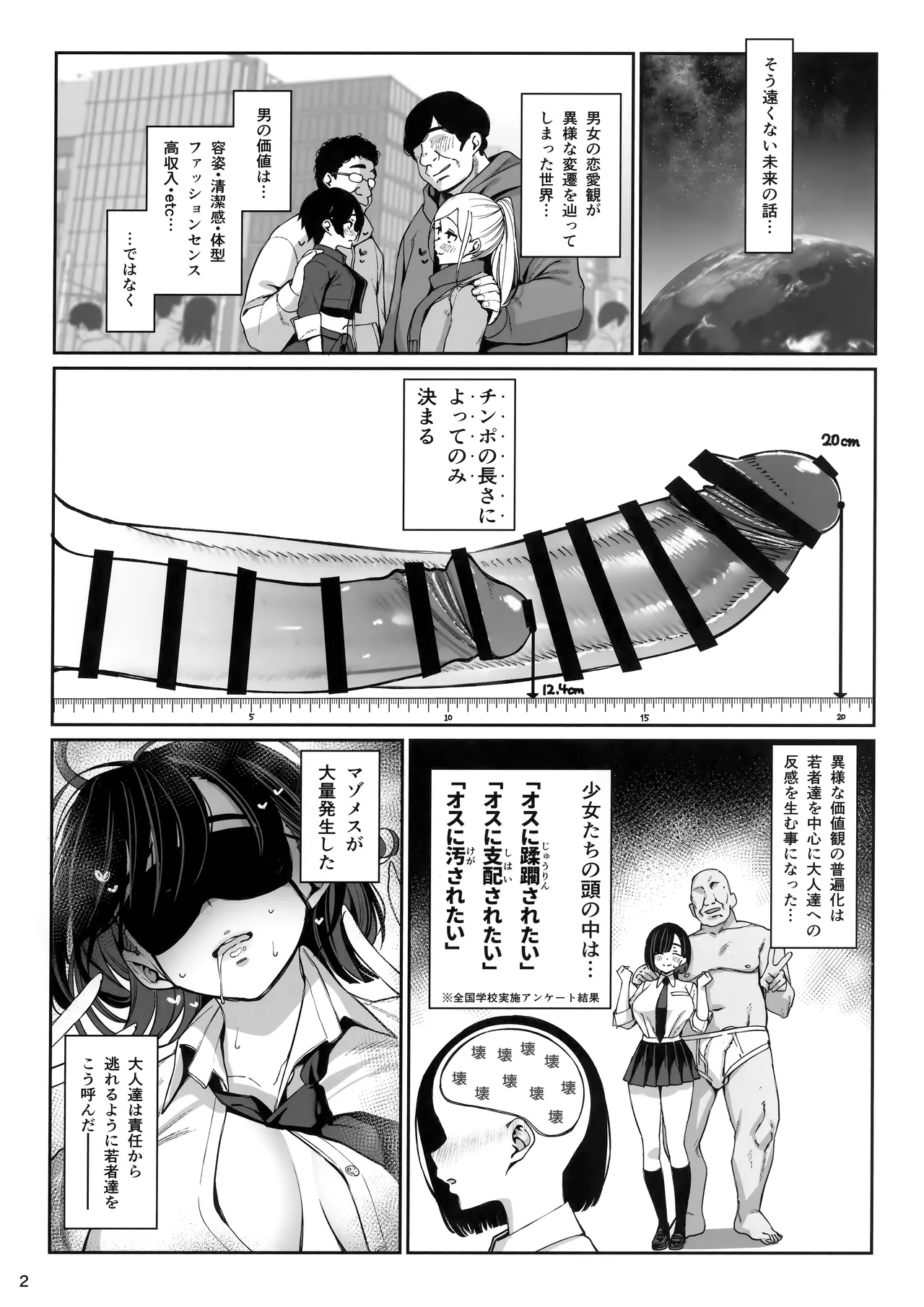 大切に人間として育てていただいたのにオナホでごめんなさい♥ 準備号 Page.3