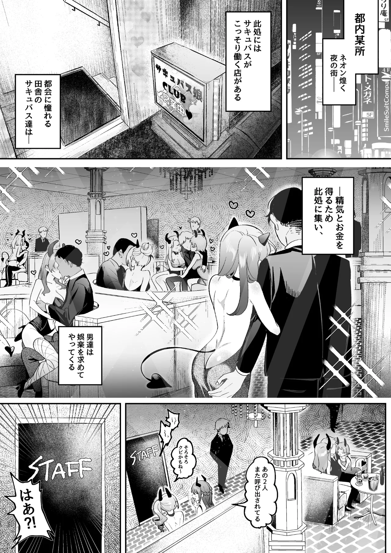 淫乱サキュバスと処女サキュバスを拾ったら… Page.2