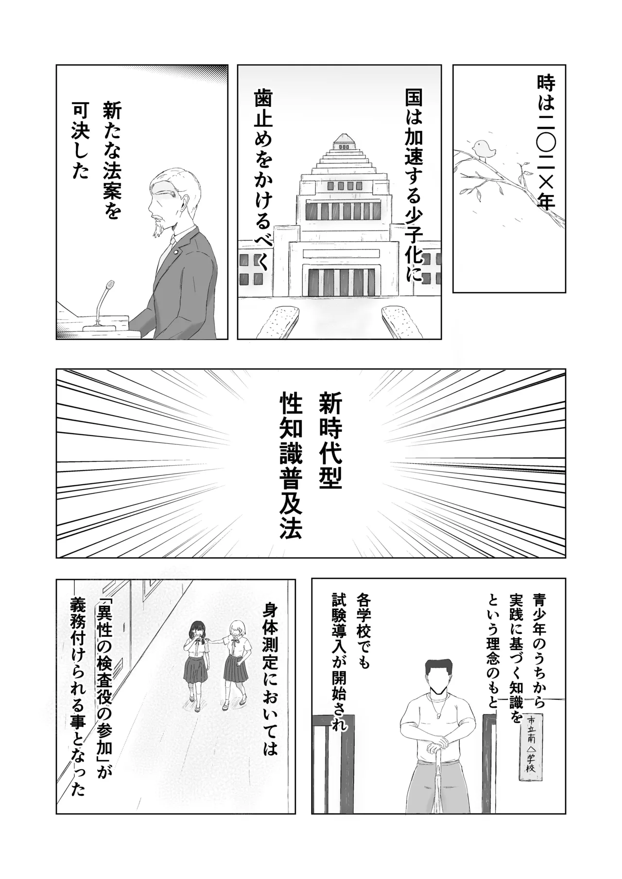 ツン子、身体測定を受ける。 Page.3