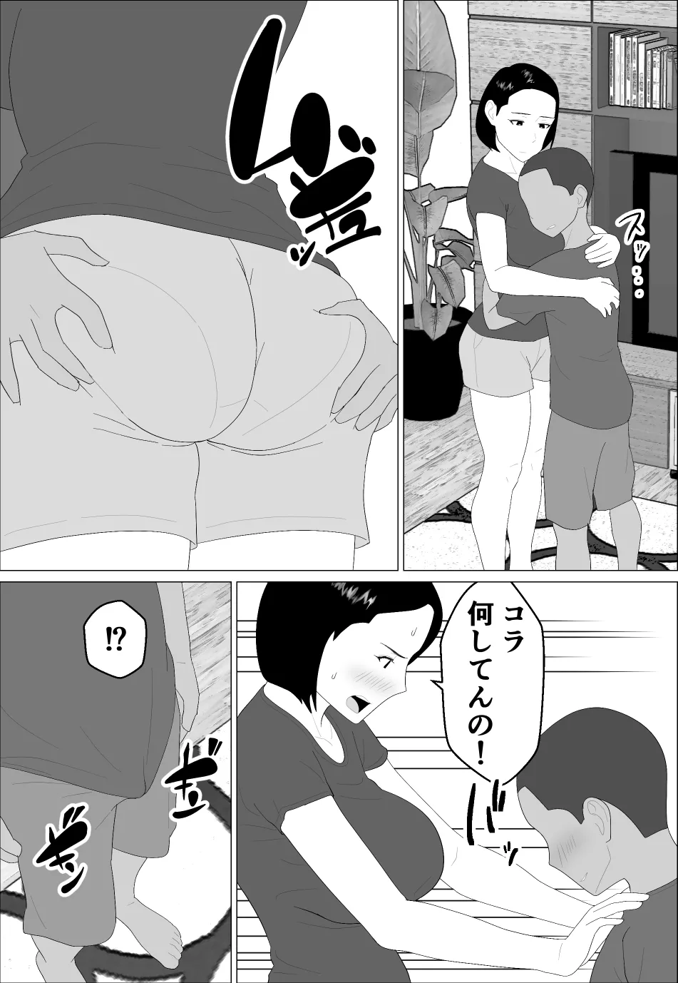 マセガキ甥っ子に犯されるママ Page.18