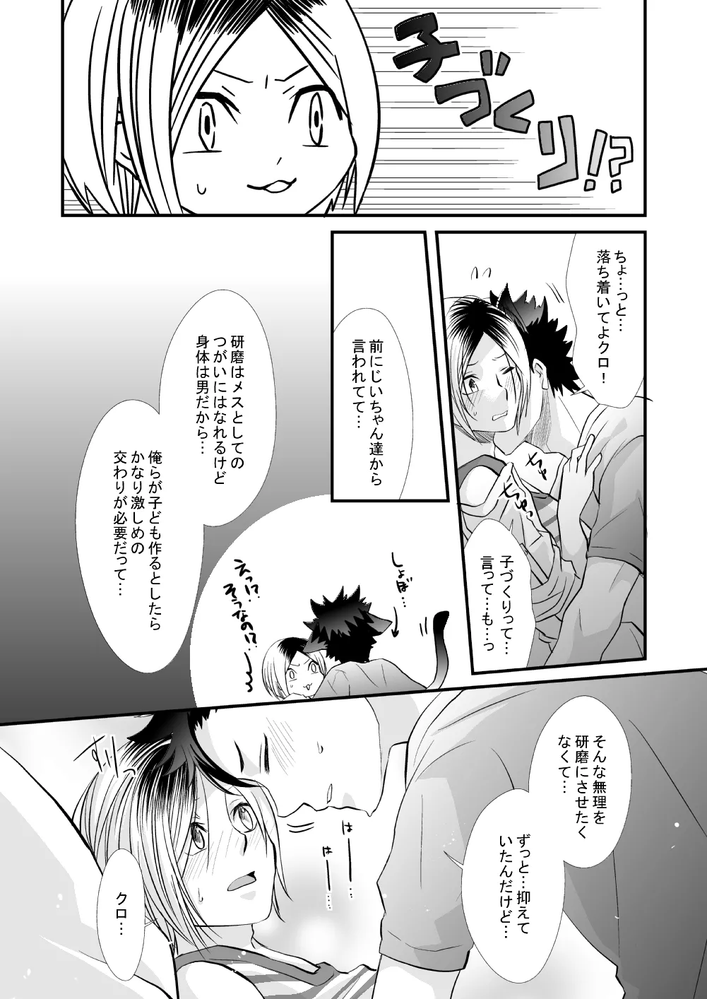 黒猫と三毛猫の新婚生活録 Page.15