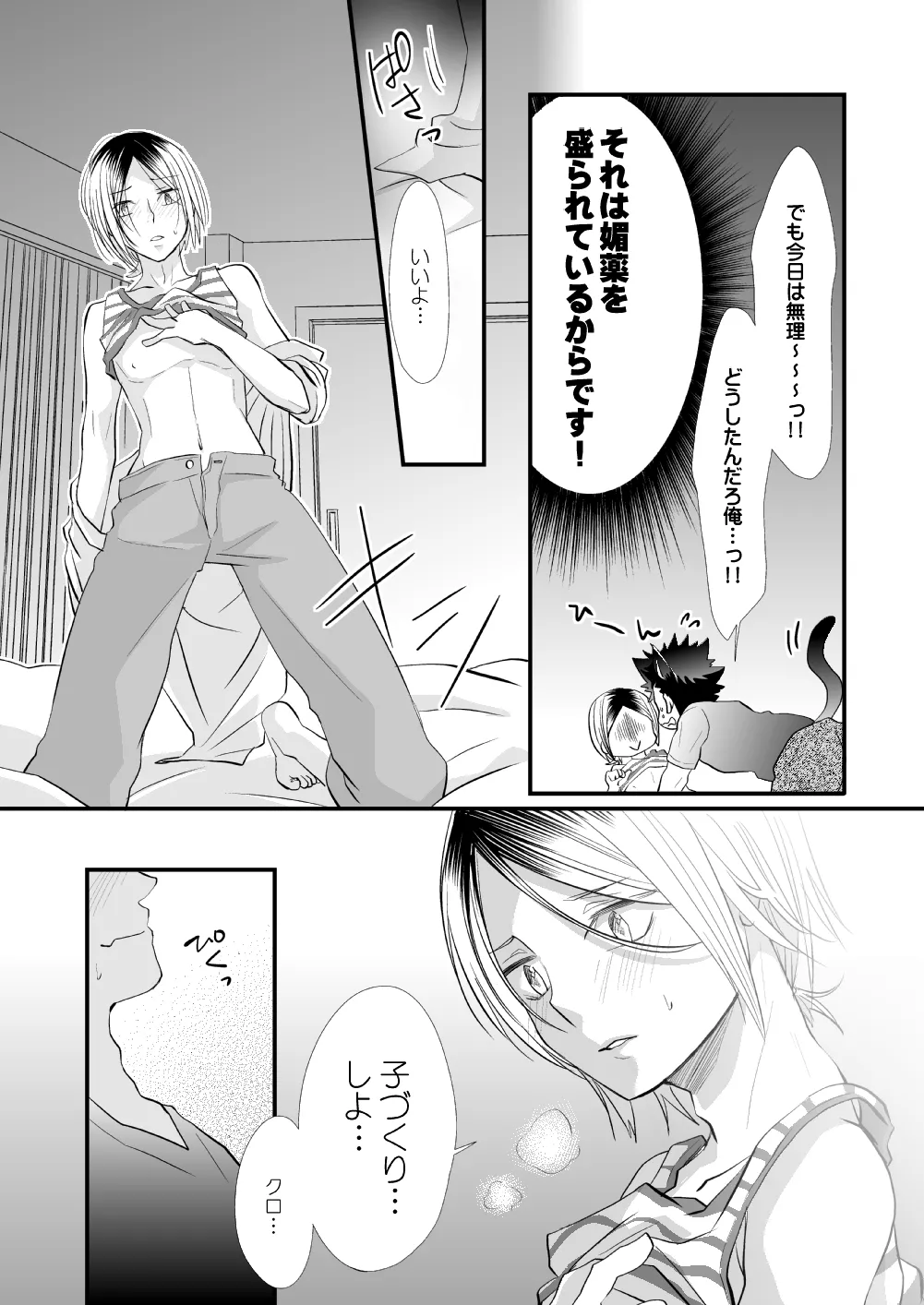 黒猫と三毛猫の新婚生活録 Page.16