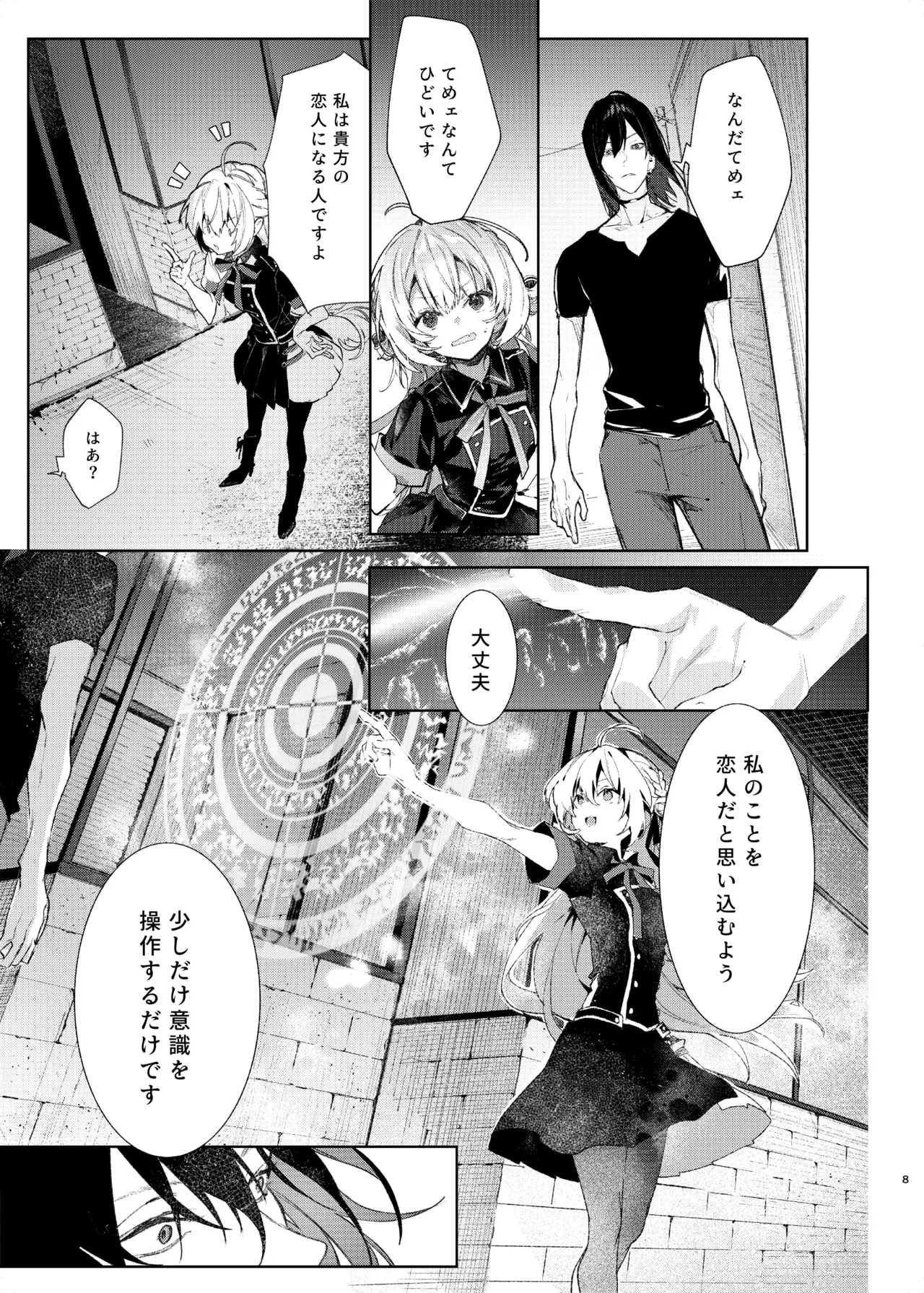 魔女見習いは×××したくない! Page.8