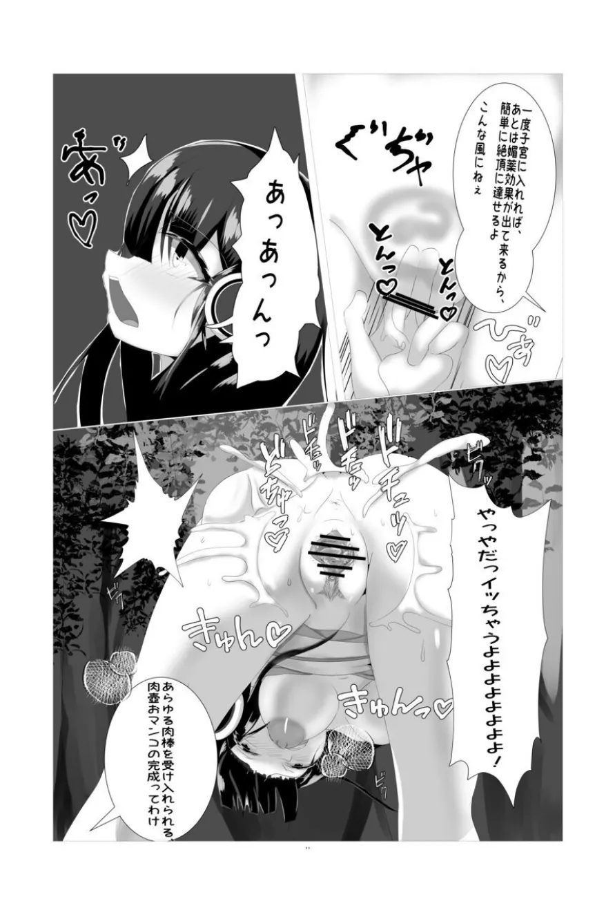 夏祭りの虫苗床屋台 Page.10