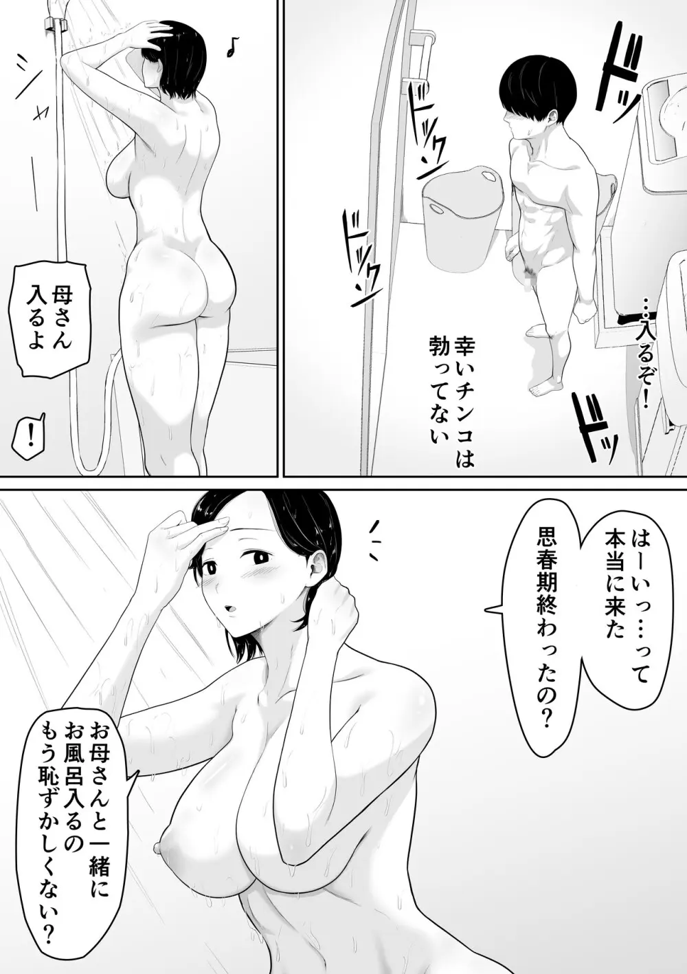 頼んだらヤレるってエロ漫画で読んだから母親にお願いしてみた Page.6