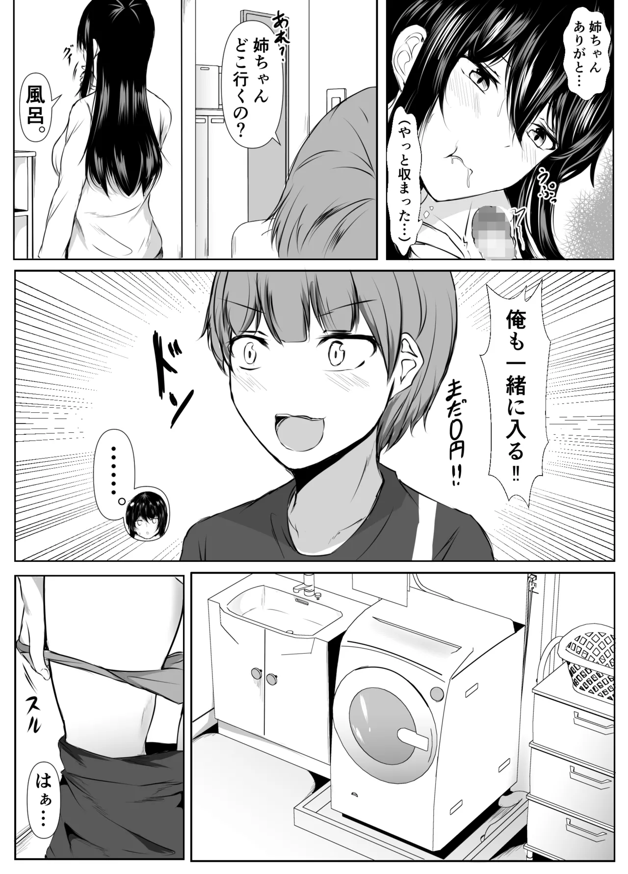 どさくさに紛れて押しに弱い姉と乳首当てゲームした結果 Page.11