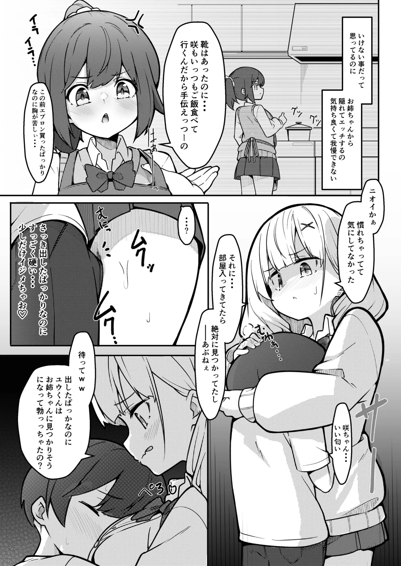 僕がお姉ちゃんの友達とえっちしているコトは誰も知らない。 Page.13