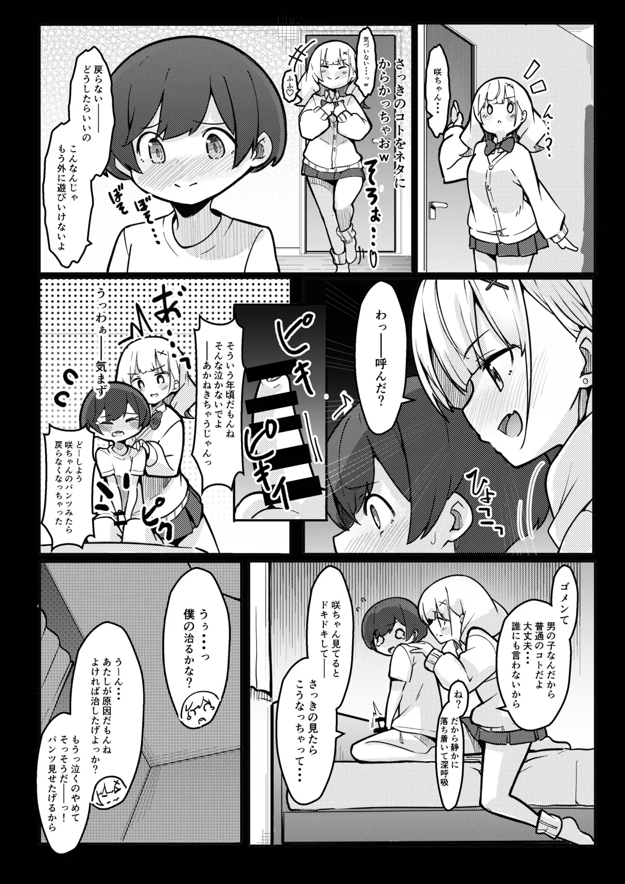 僕がお姉ちゃんの友達とえっちしているコトは誰も知らない。 Page.6