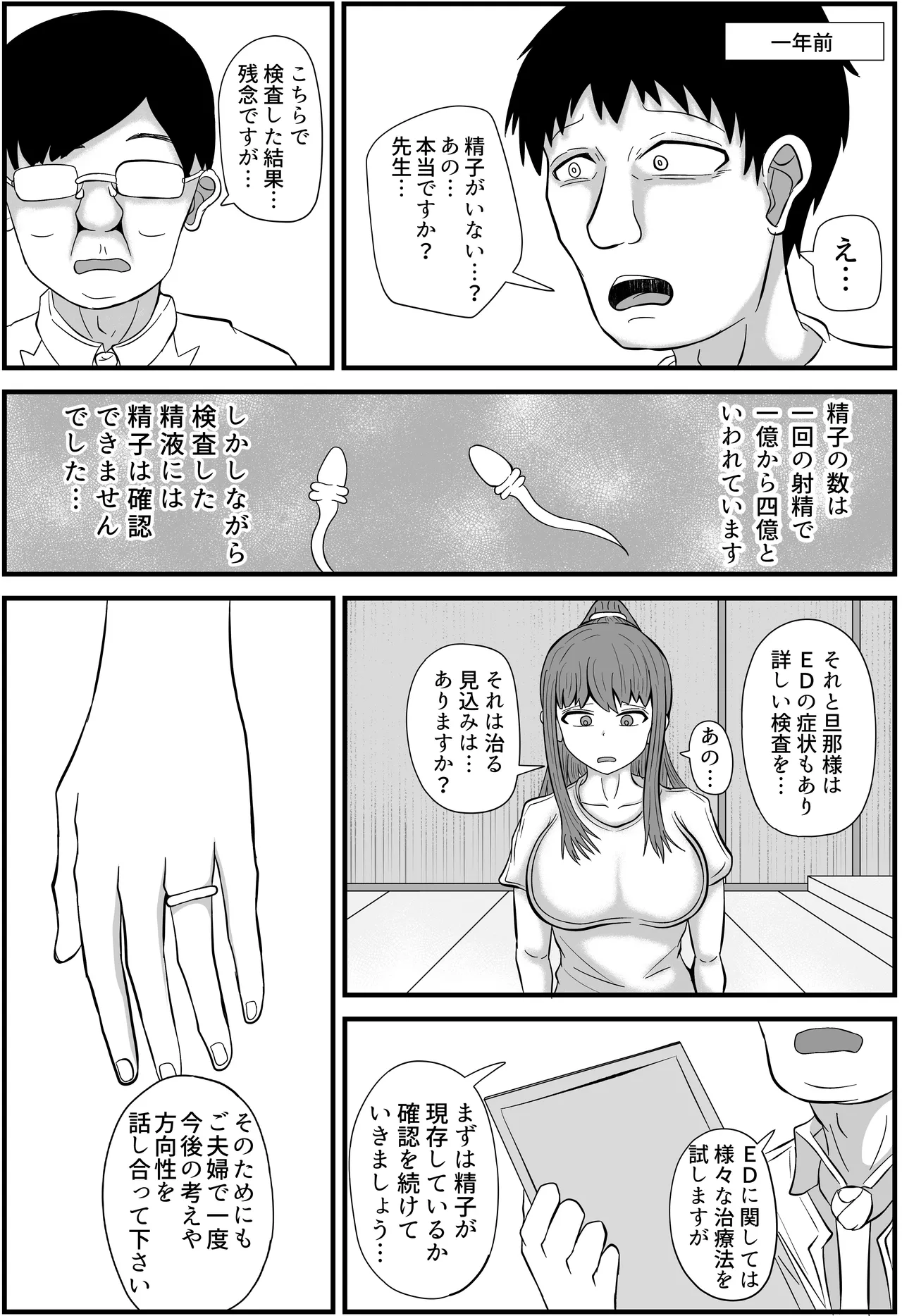 妻は僕の実家で妊活します Page.6