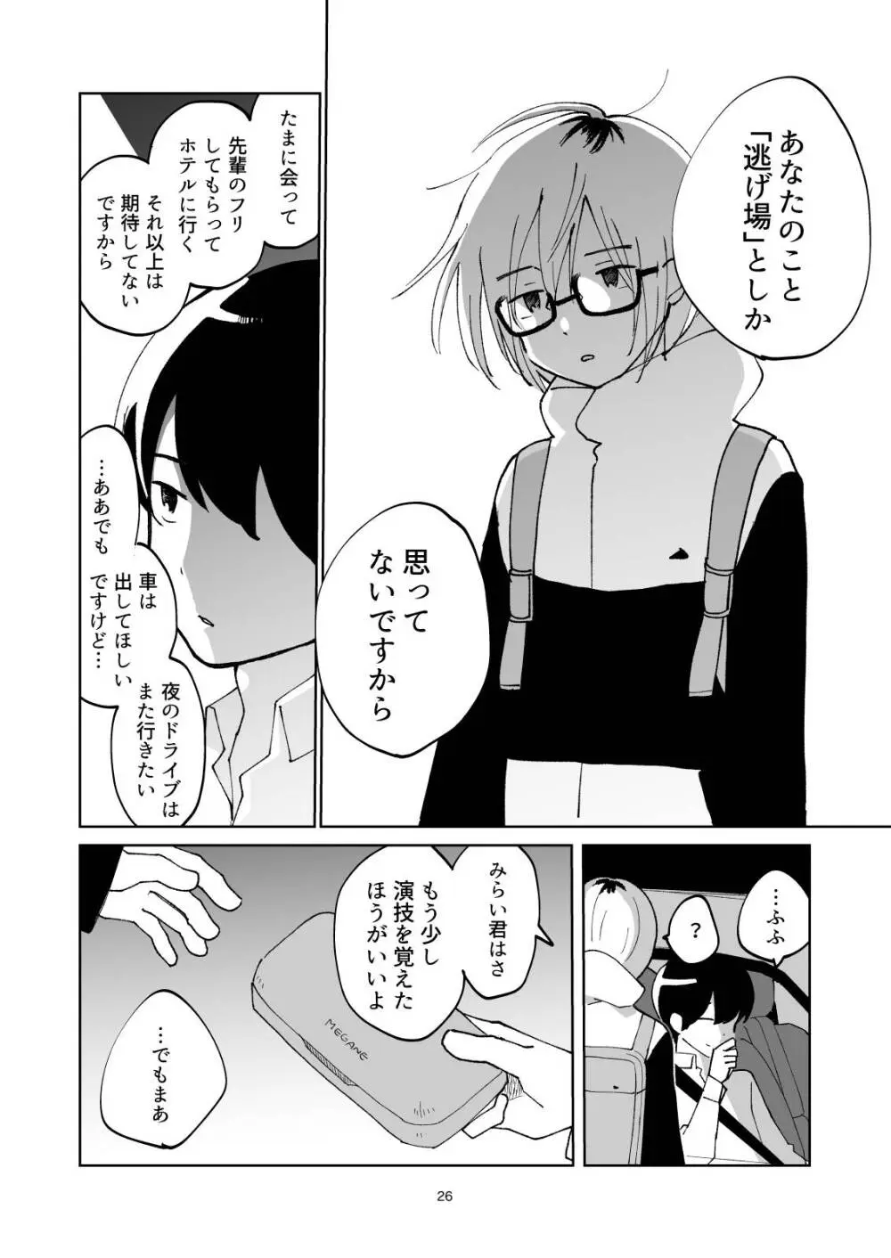 夜のスキマに逃げ出して Page.26