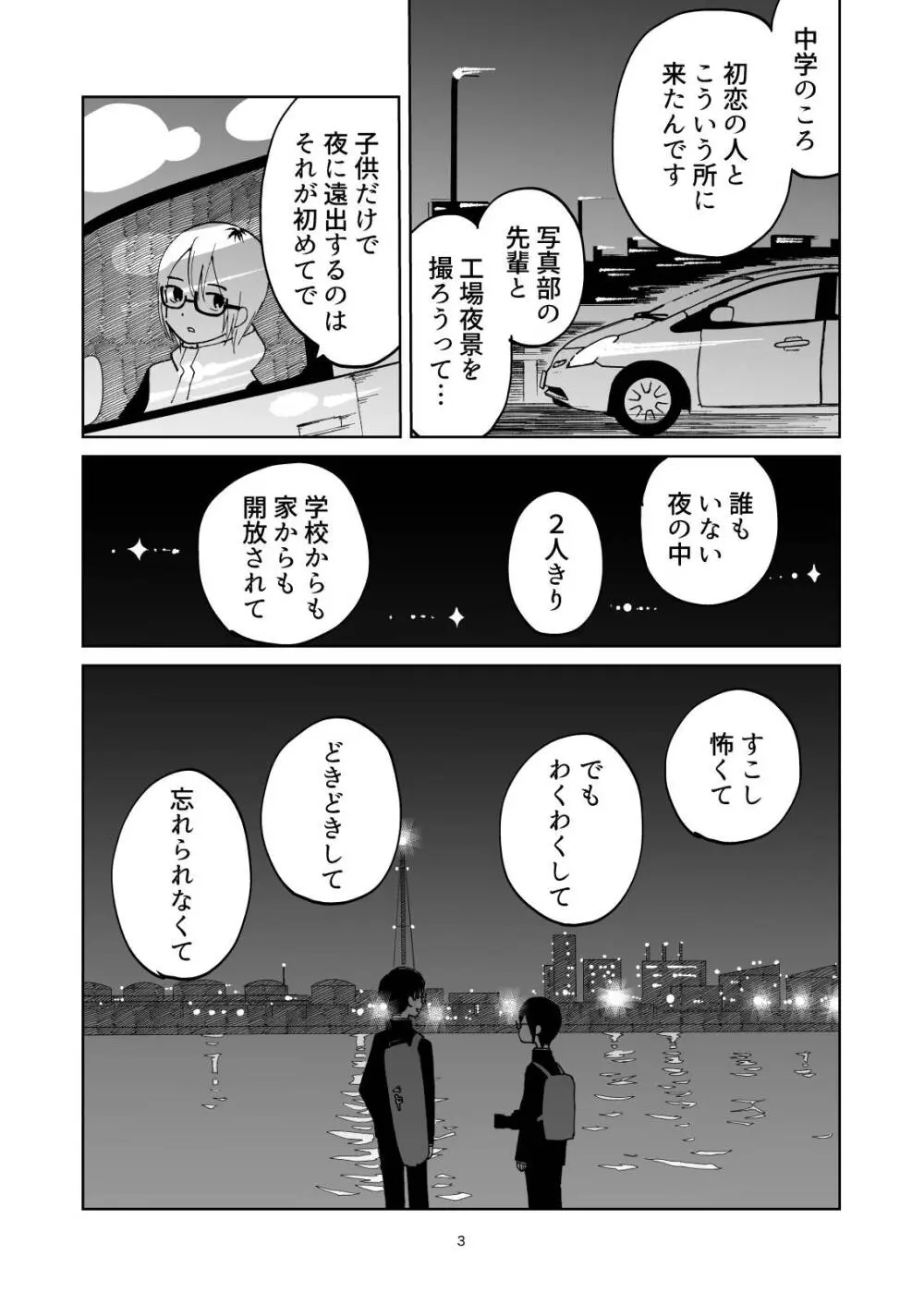 夜のスキマに逃げ出して Page.3