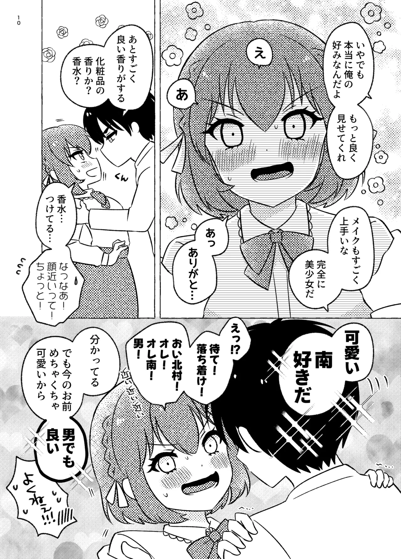 親友×女装=恋人 Page.10