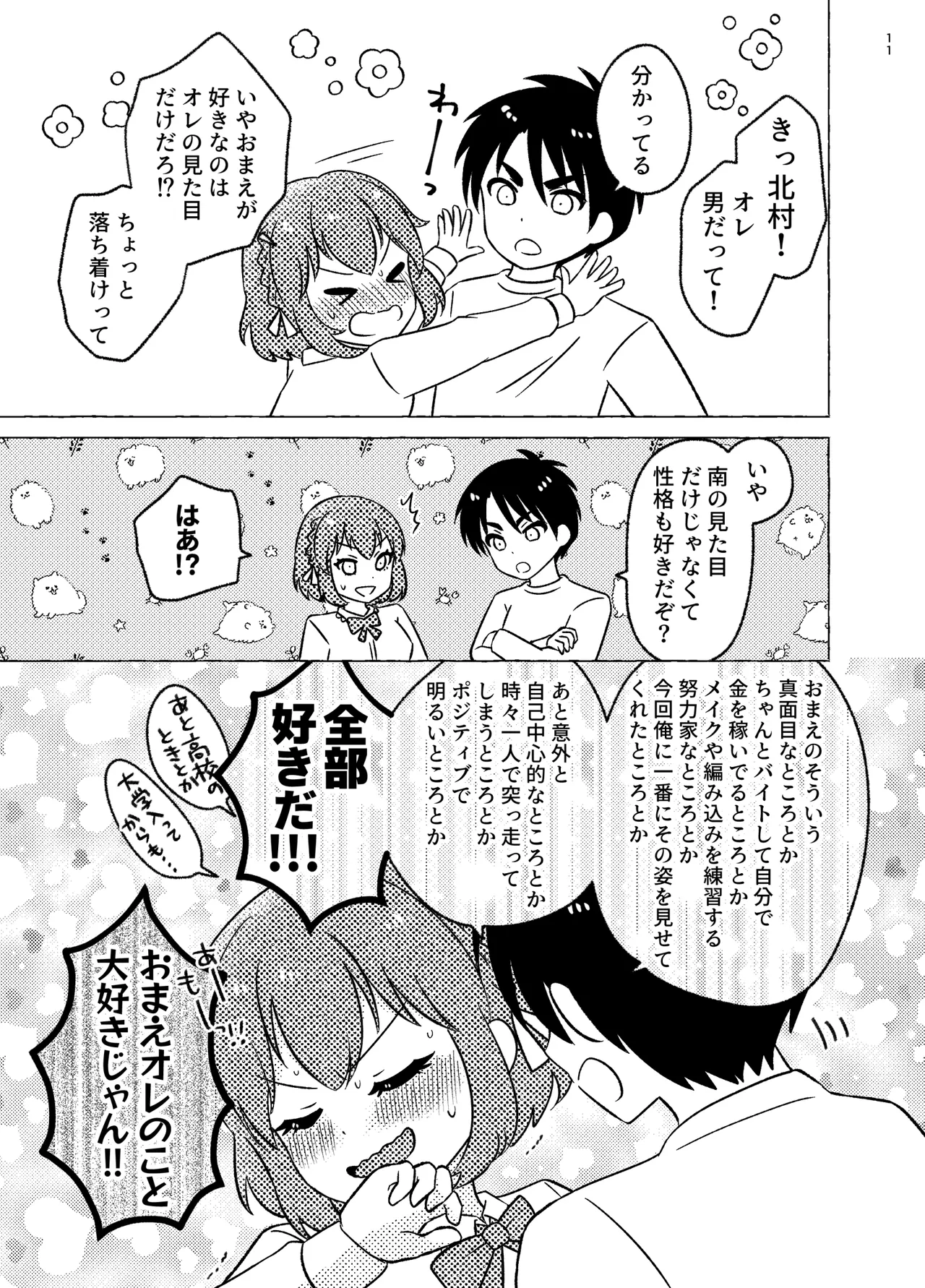 親友×女装=恋人 Page.11