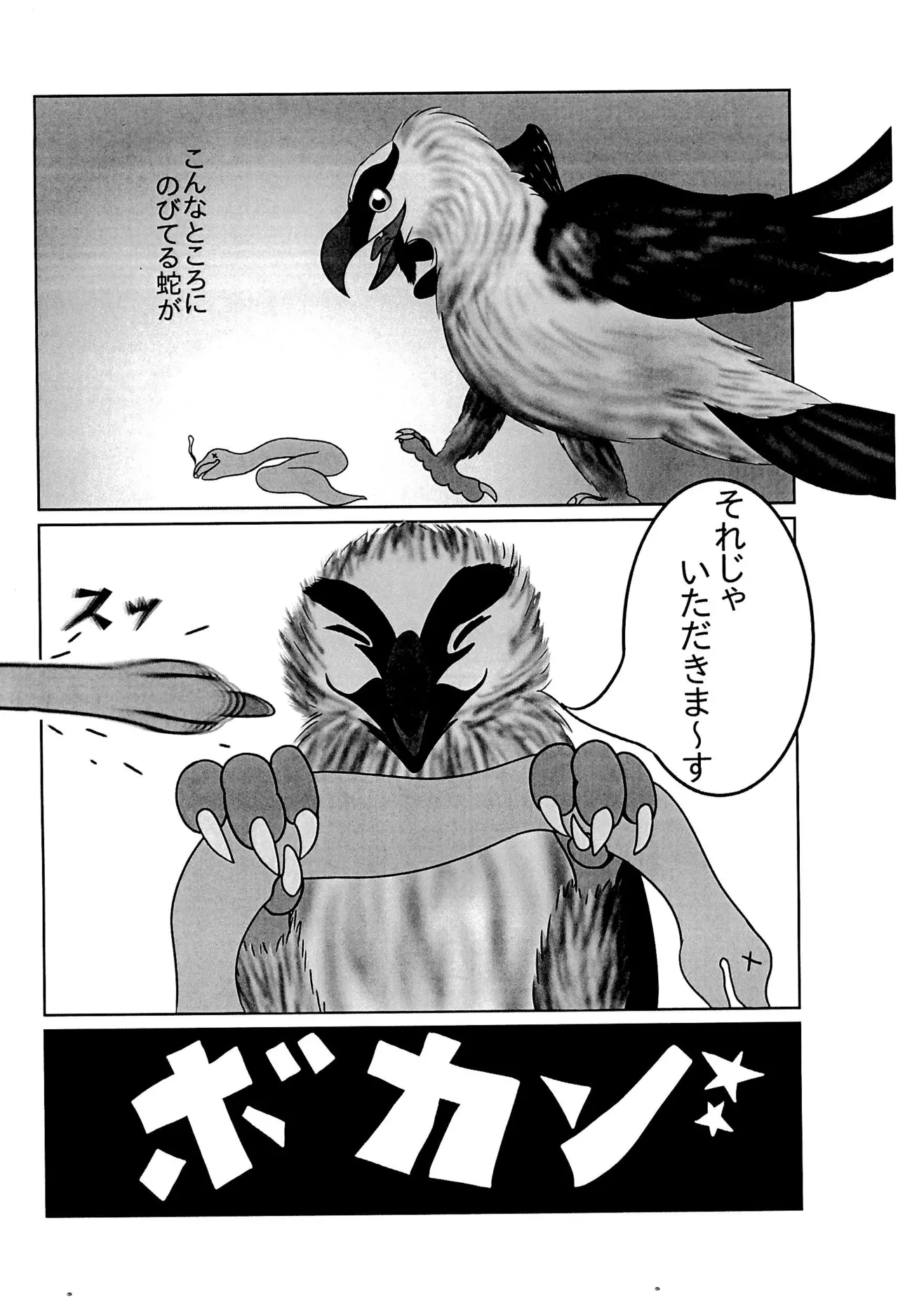 ヘビクイワシにハメられて Page.6