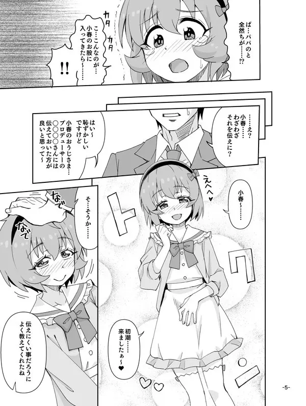 知らないお部屋の小春ちゃん♡ Page.5