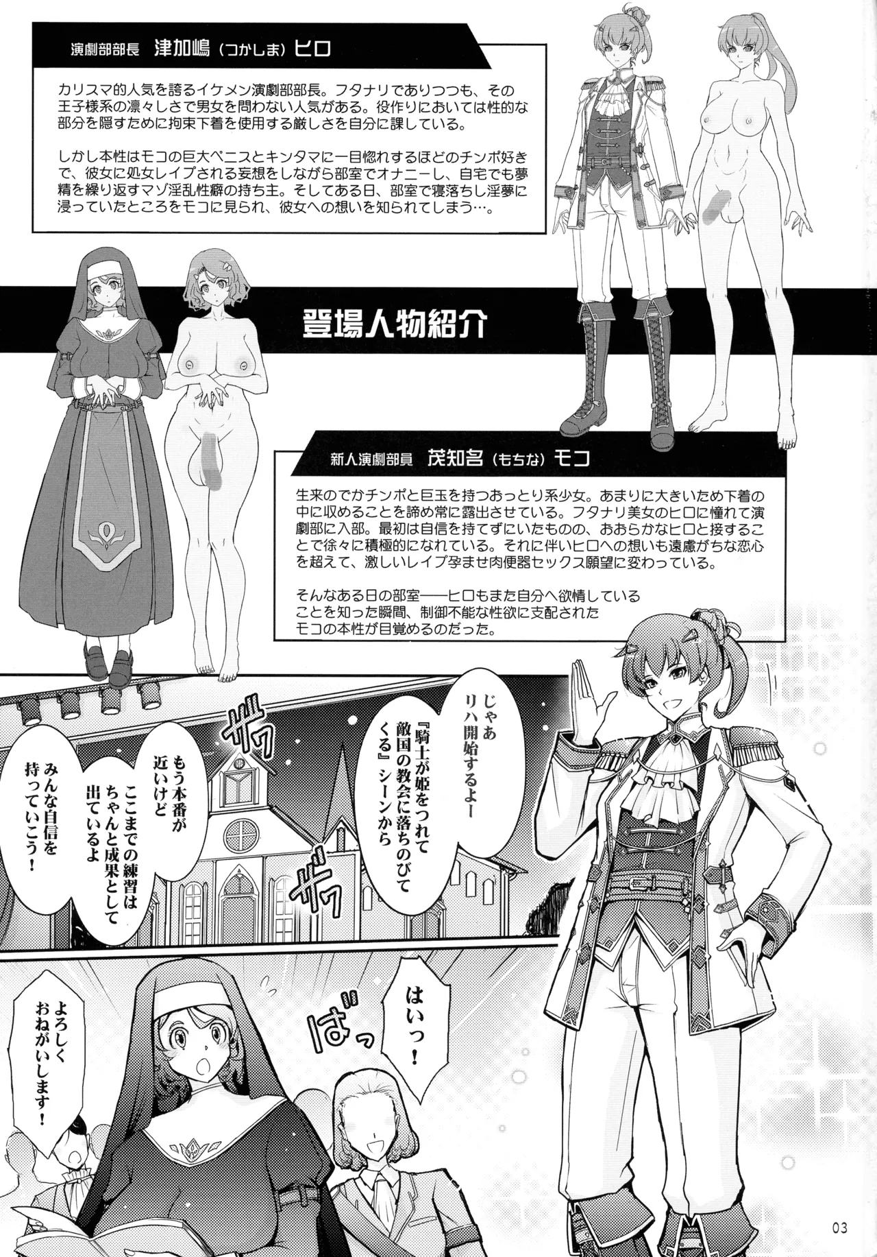 夢精に溺れる王子姫 Page.3