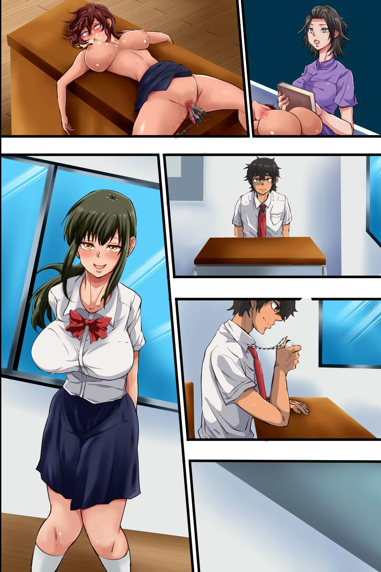 学園洗脳ライフ!パシリの僕が学園でハーレムを築けちゃった理由 Page.58