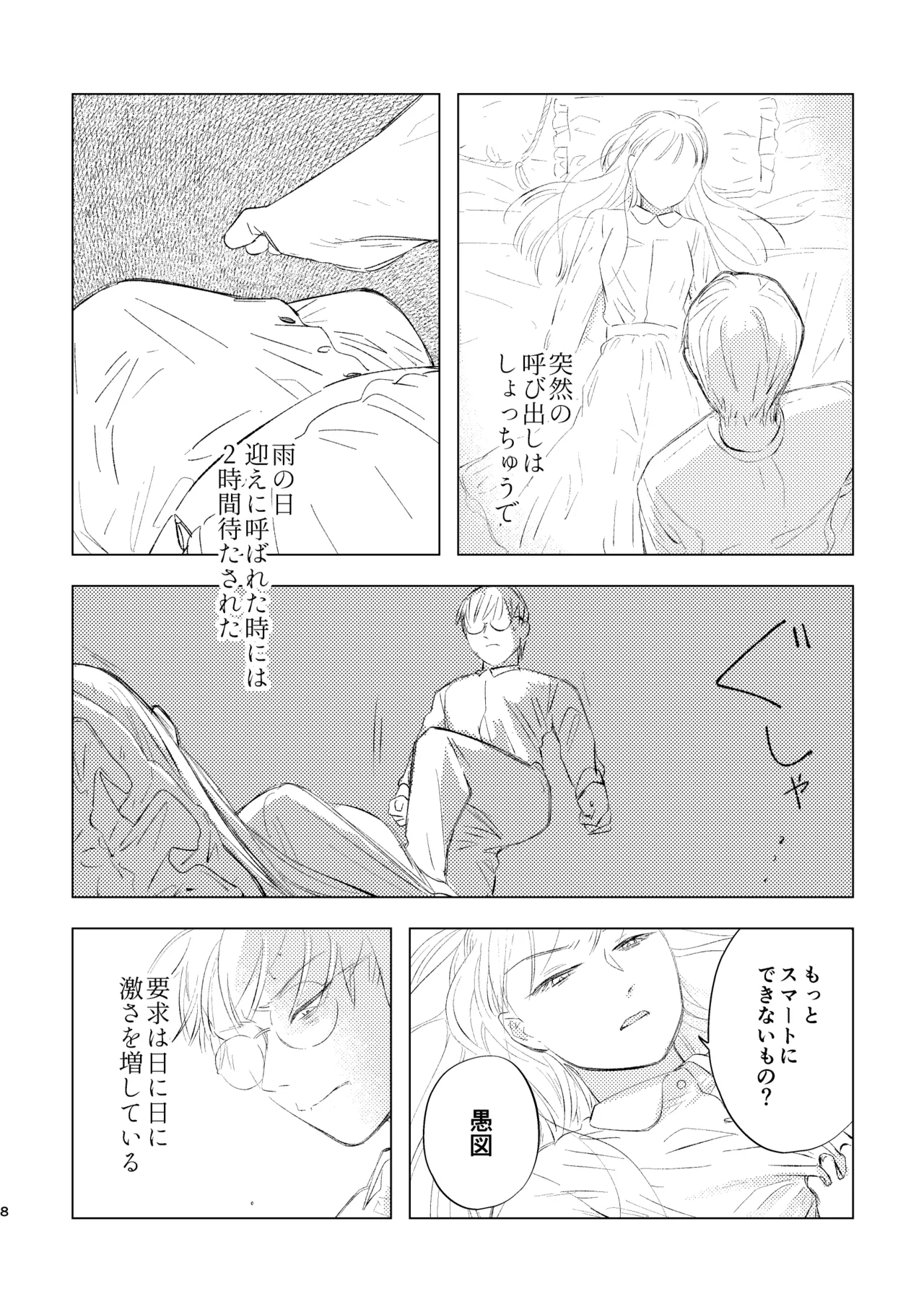 柘榴石の耳飾 Page.8