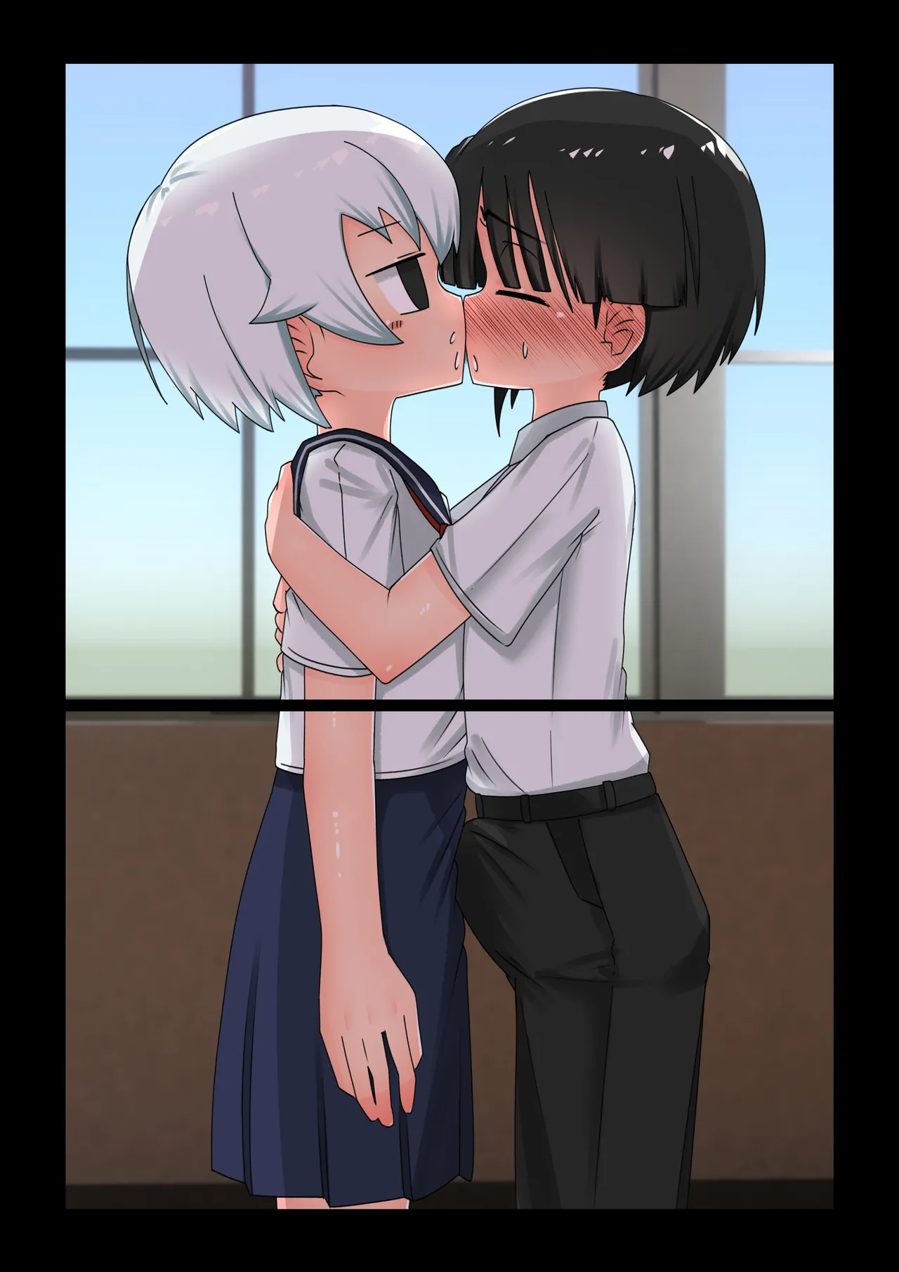 催眠にかかったフリしてエッチさせてくれる無口な同級生 Page.37