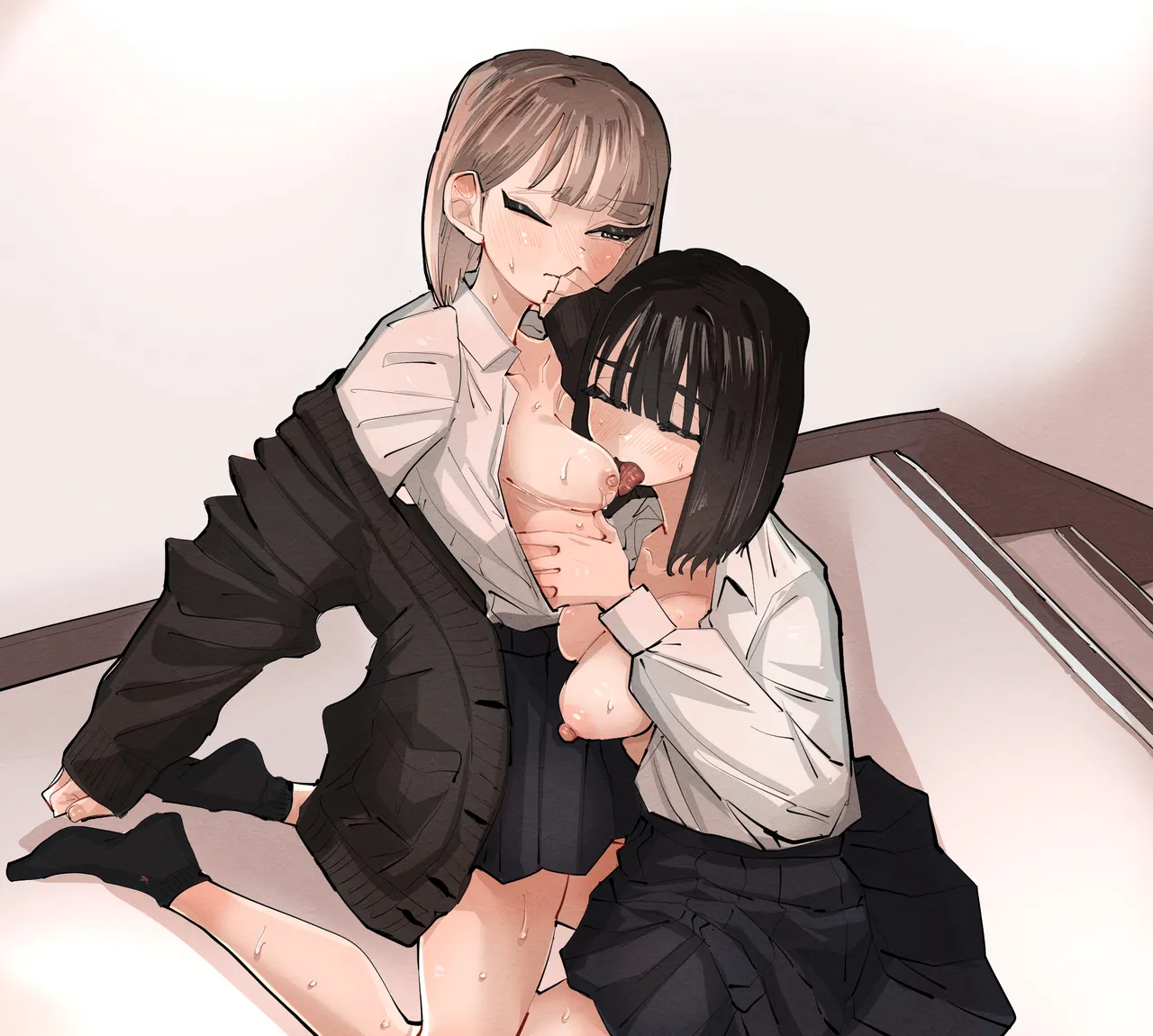 陰キャのくせに乳首弄ってイかせてくるの生意気すぎる～！！ Page.2