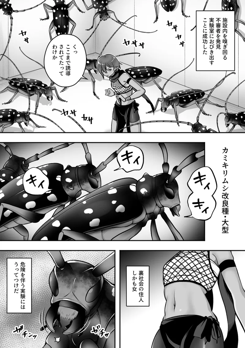 昆蟲研究所3 -人×蟲の実験記録- Page.6