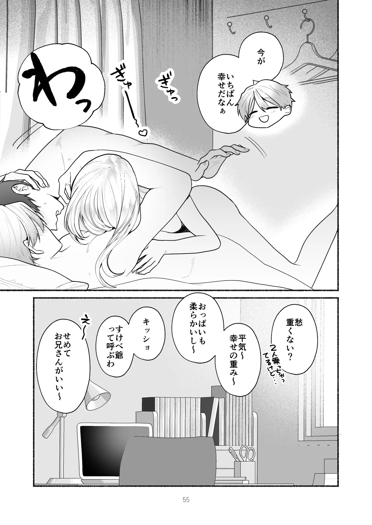ぼくらと求めるシチュリアル～幼馴染とひたすらえっち～ Page.55