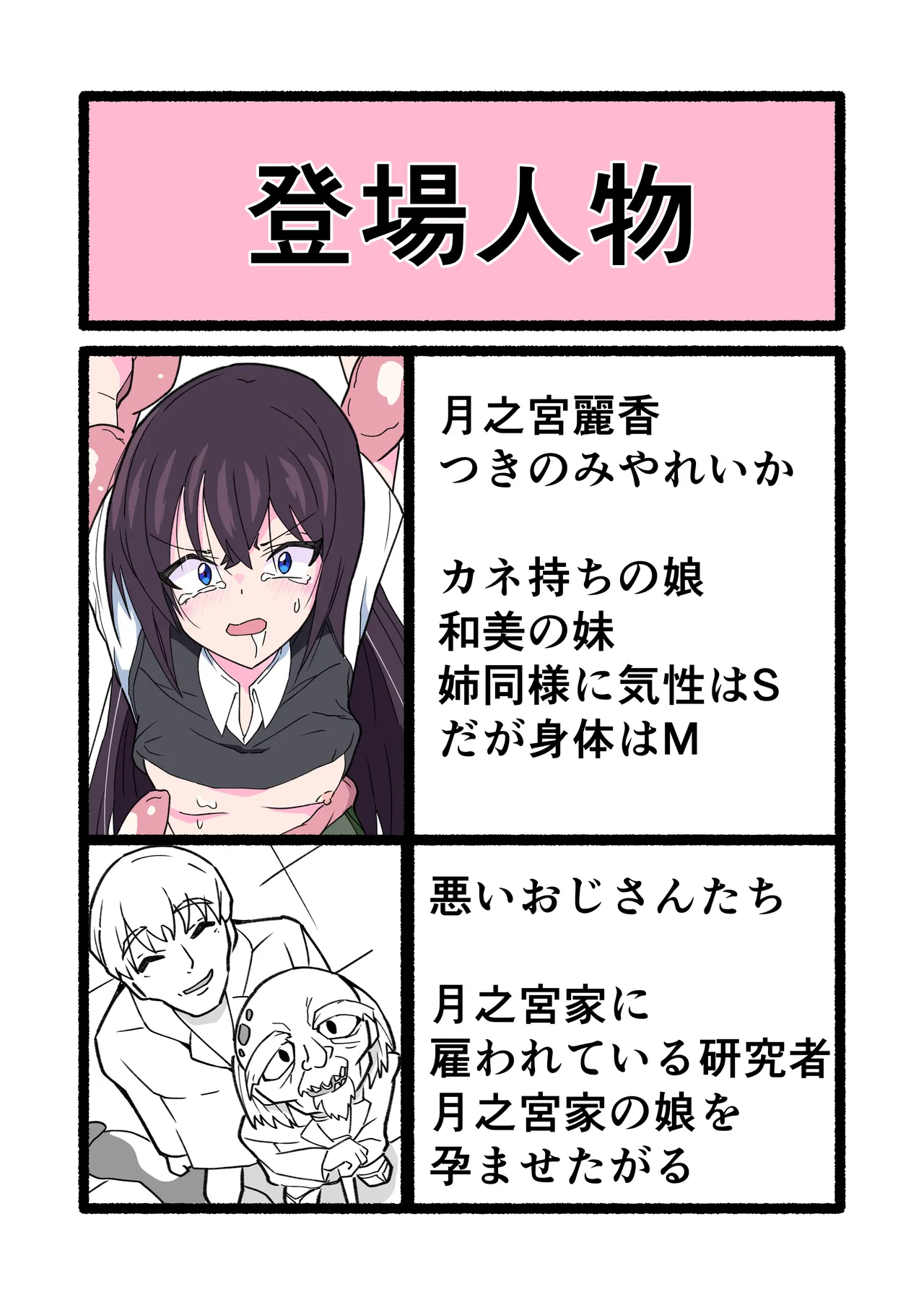 妊娠触手の実験体 Page.2