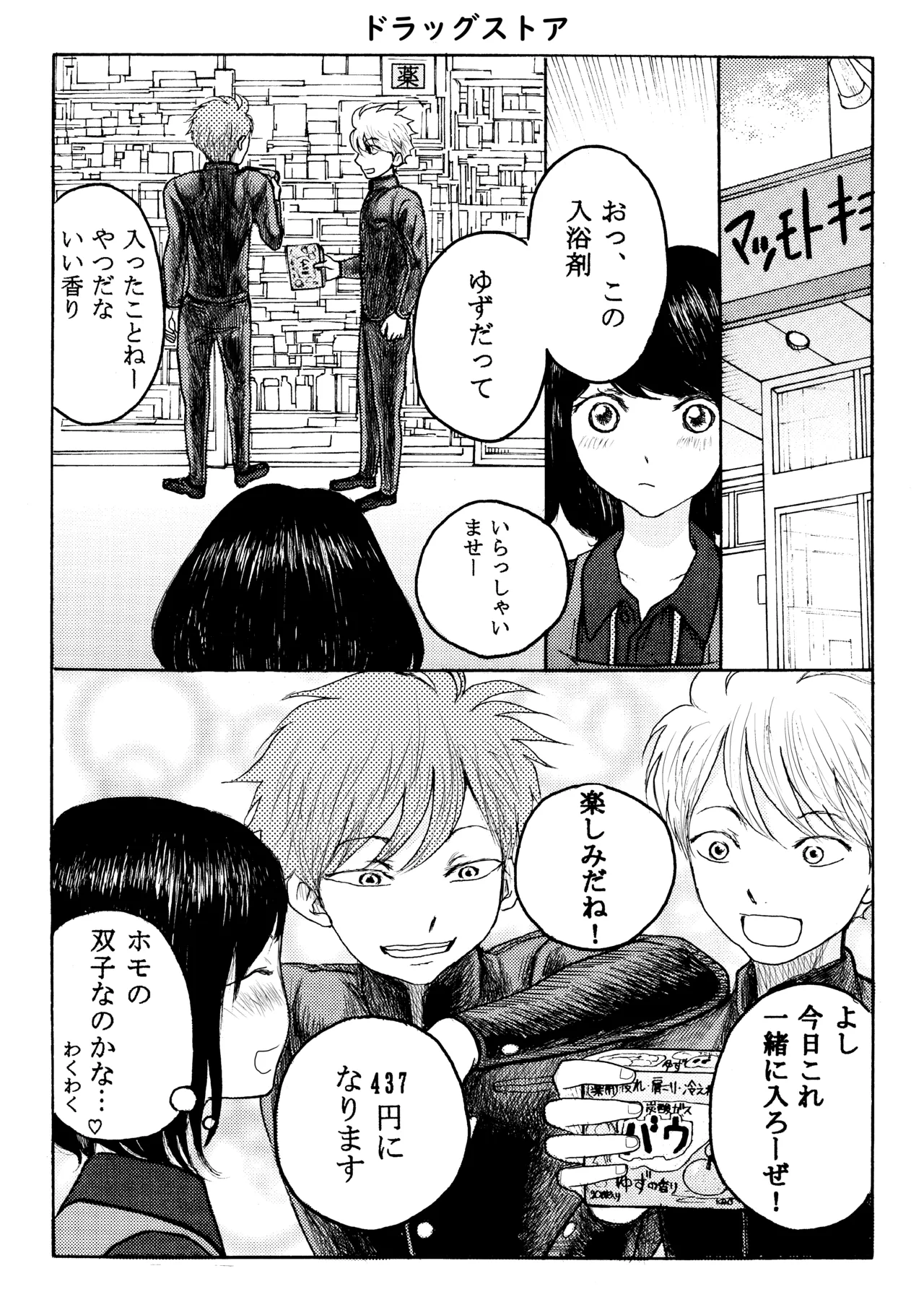 ホモ☆双生児 Page.3