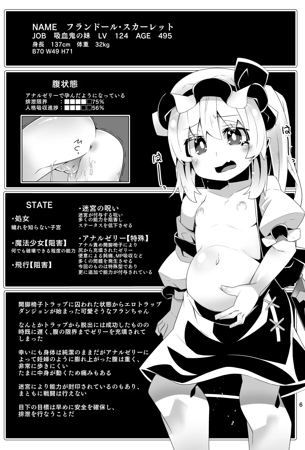 フランちゃんのエロトラップダンジョンPersonalityExcretion人格排泄ダンジョンで無限コンテニュー編 Page.6