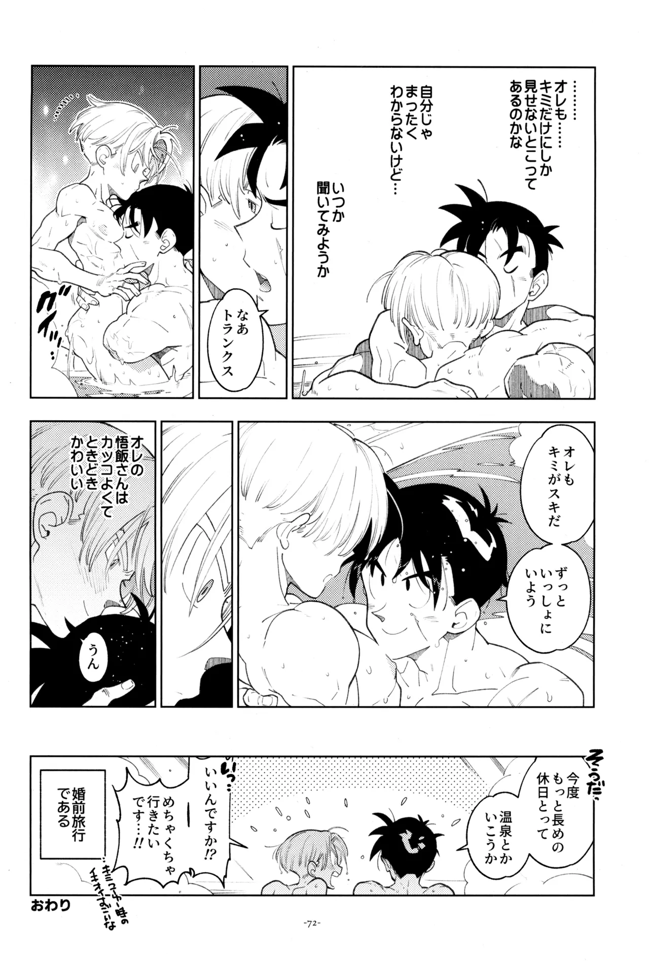ねぇ悟飯さん、マイクロビキニ好きですか? Page.74