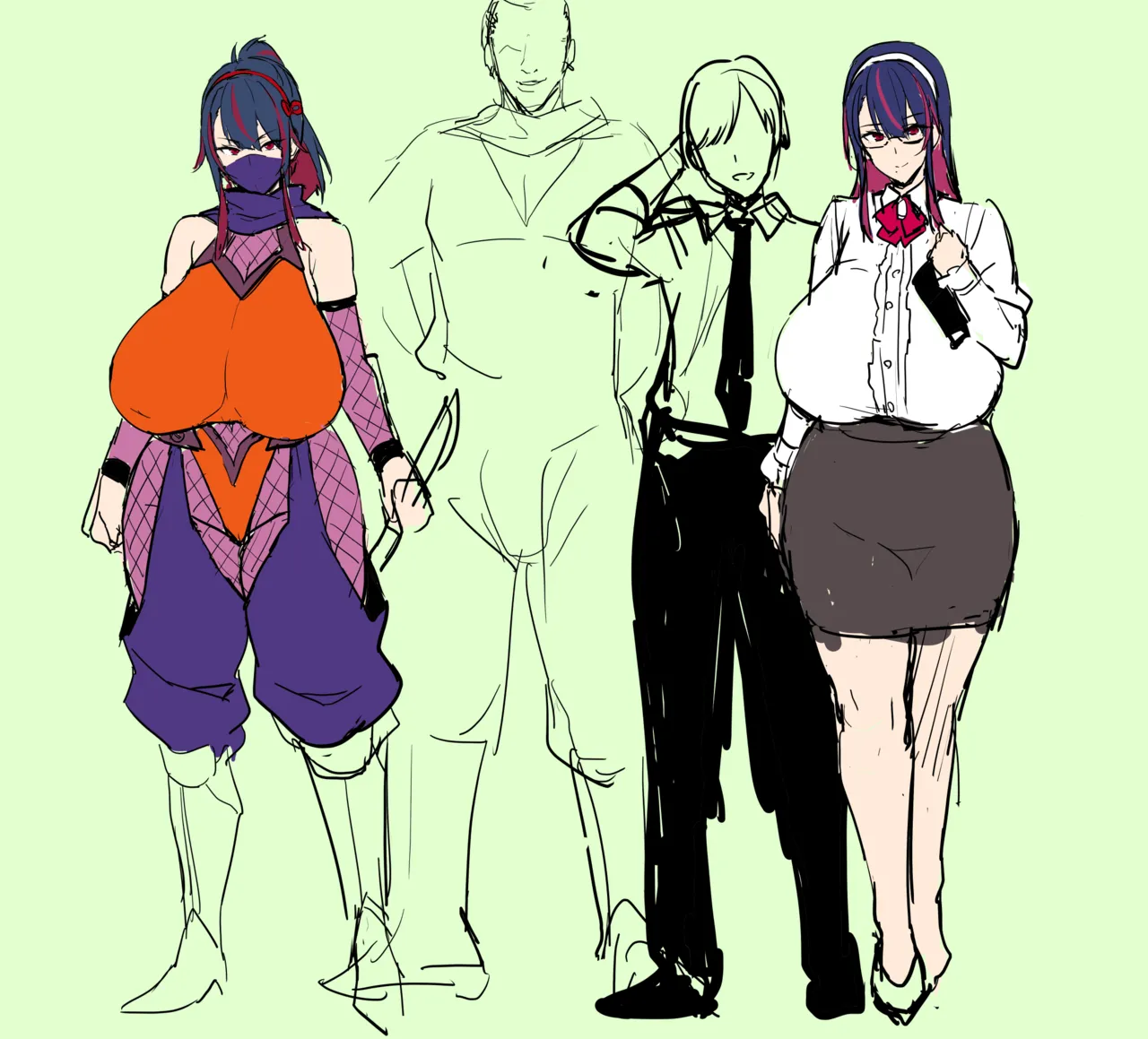 人妻クノイチ NTR