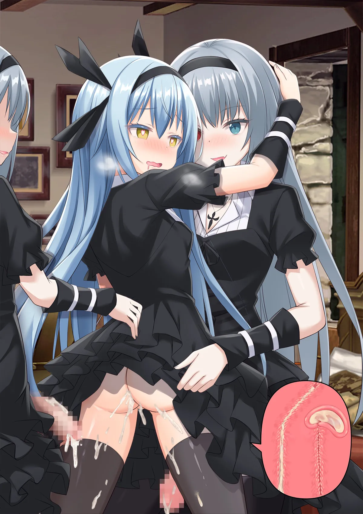美少女ボディでゴスロリ魔王にレズ調教されメス堕ちした件 Page.243