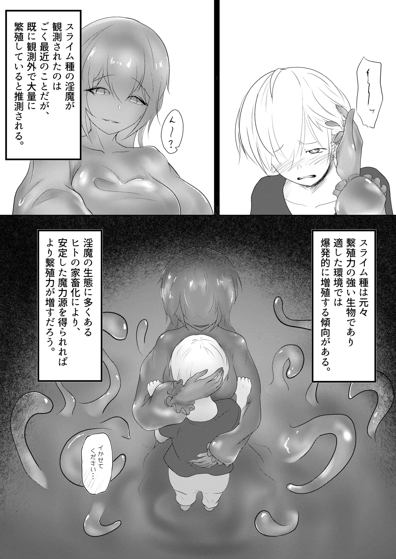 淫魔生態録 スライム娘編 Page.14