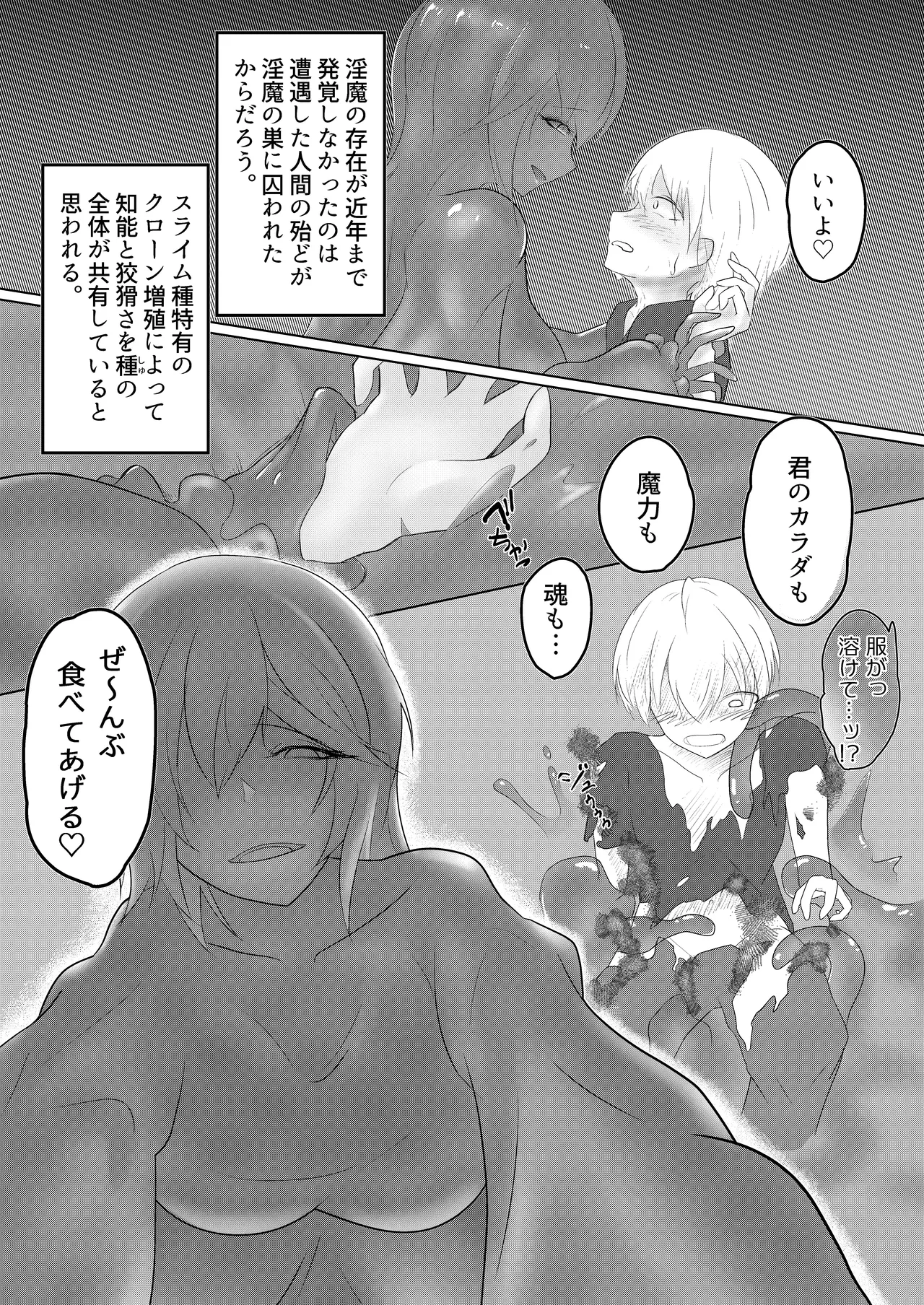 淫魔生態録 スライム娘編 Page.15