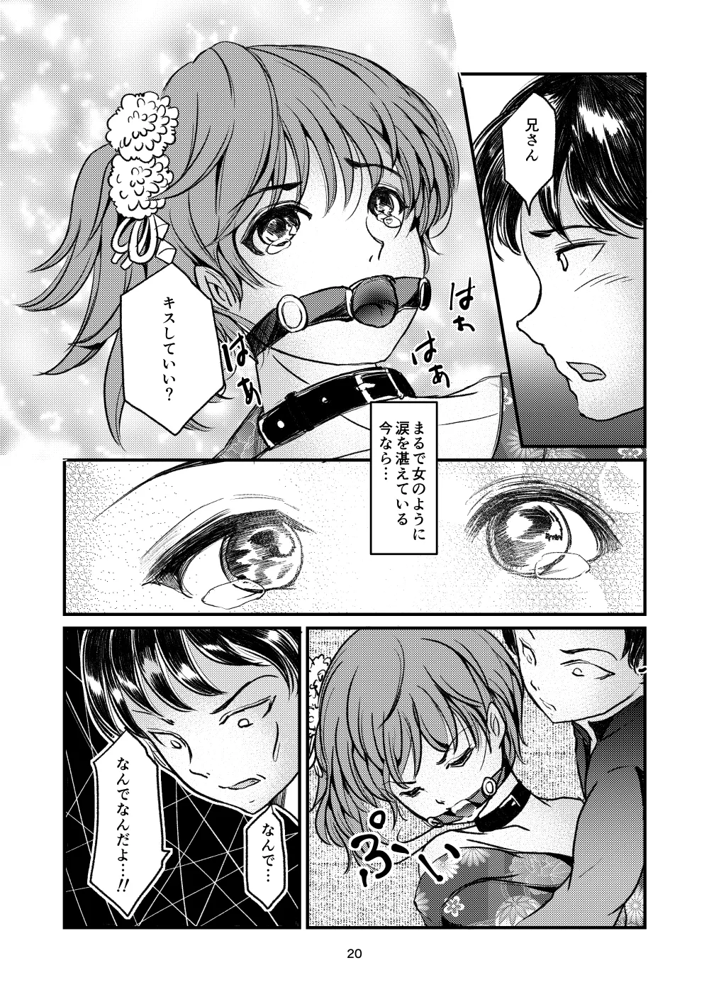 緊縛女装 兄への劣情 Page.18