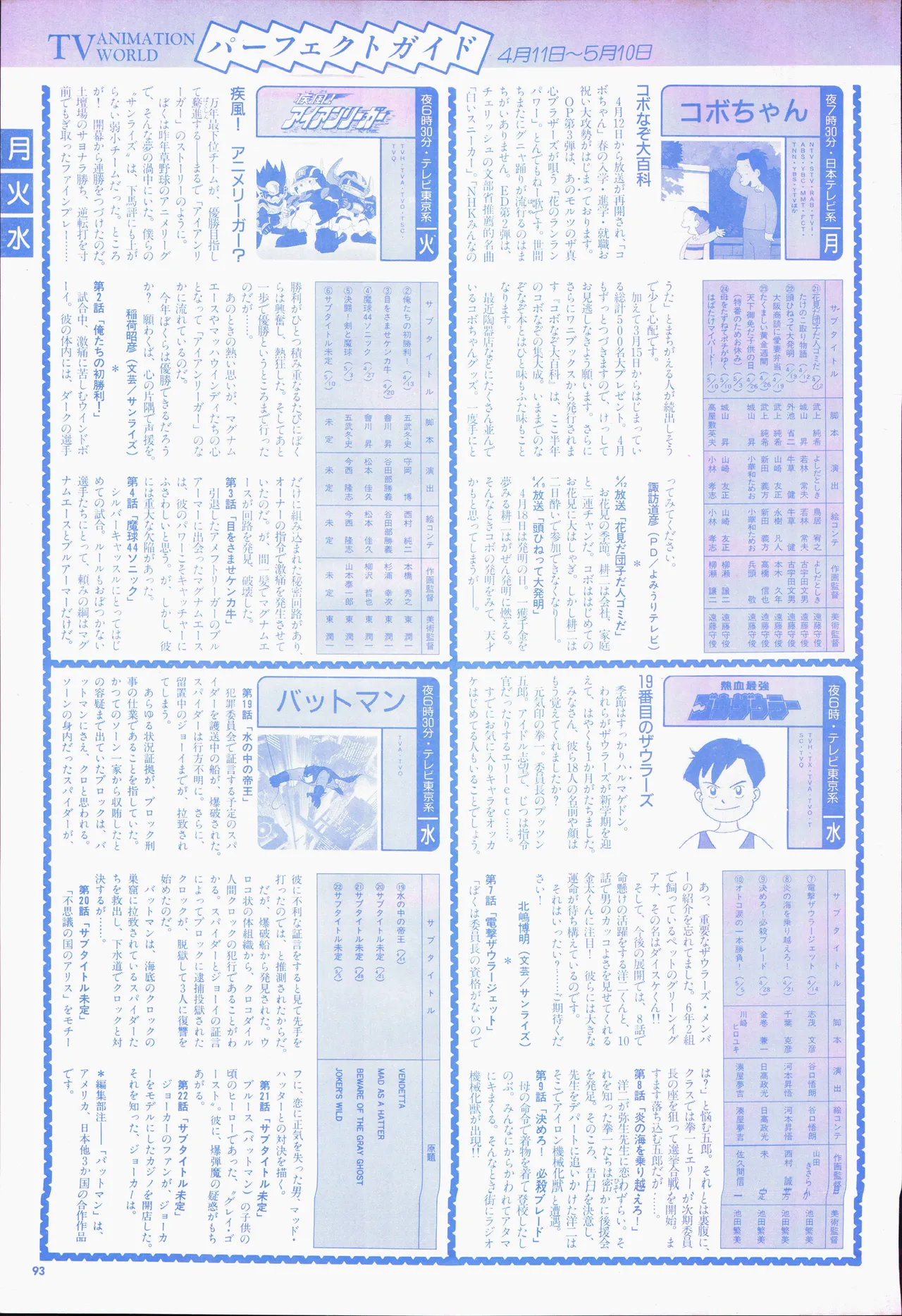 アニメージュ平成5年5月 Page.113