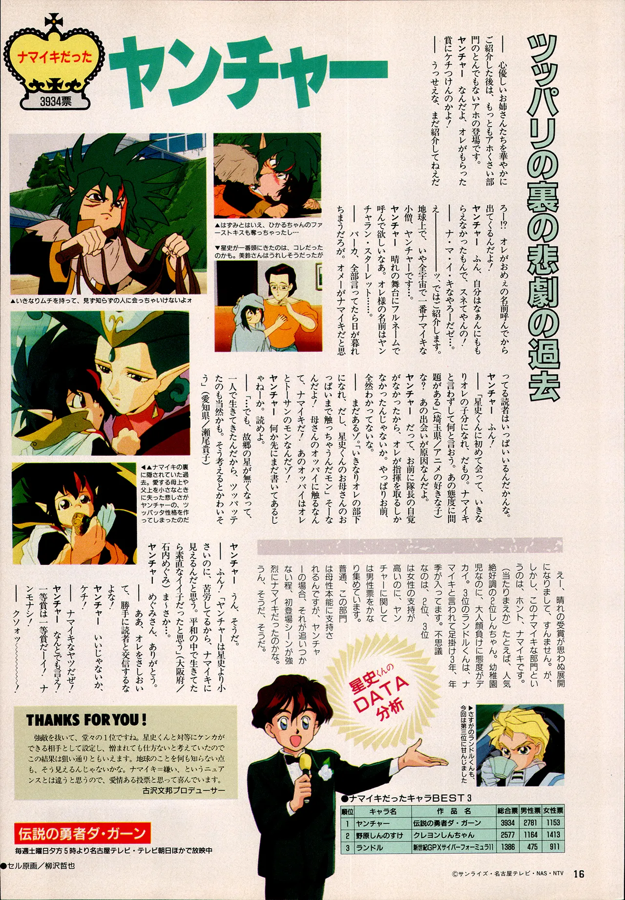 アニメディア 1993年2月号 Page.8