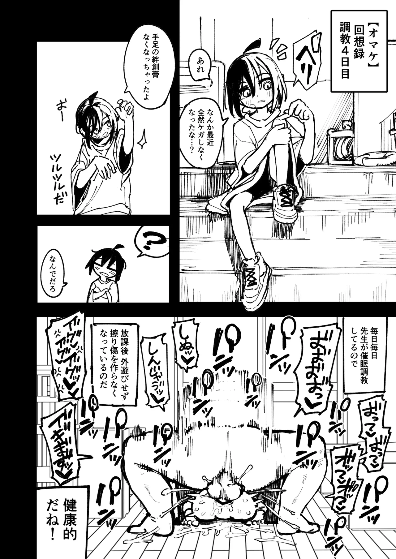 オレっ娘を操ってアナル開発する話 Page.100