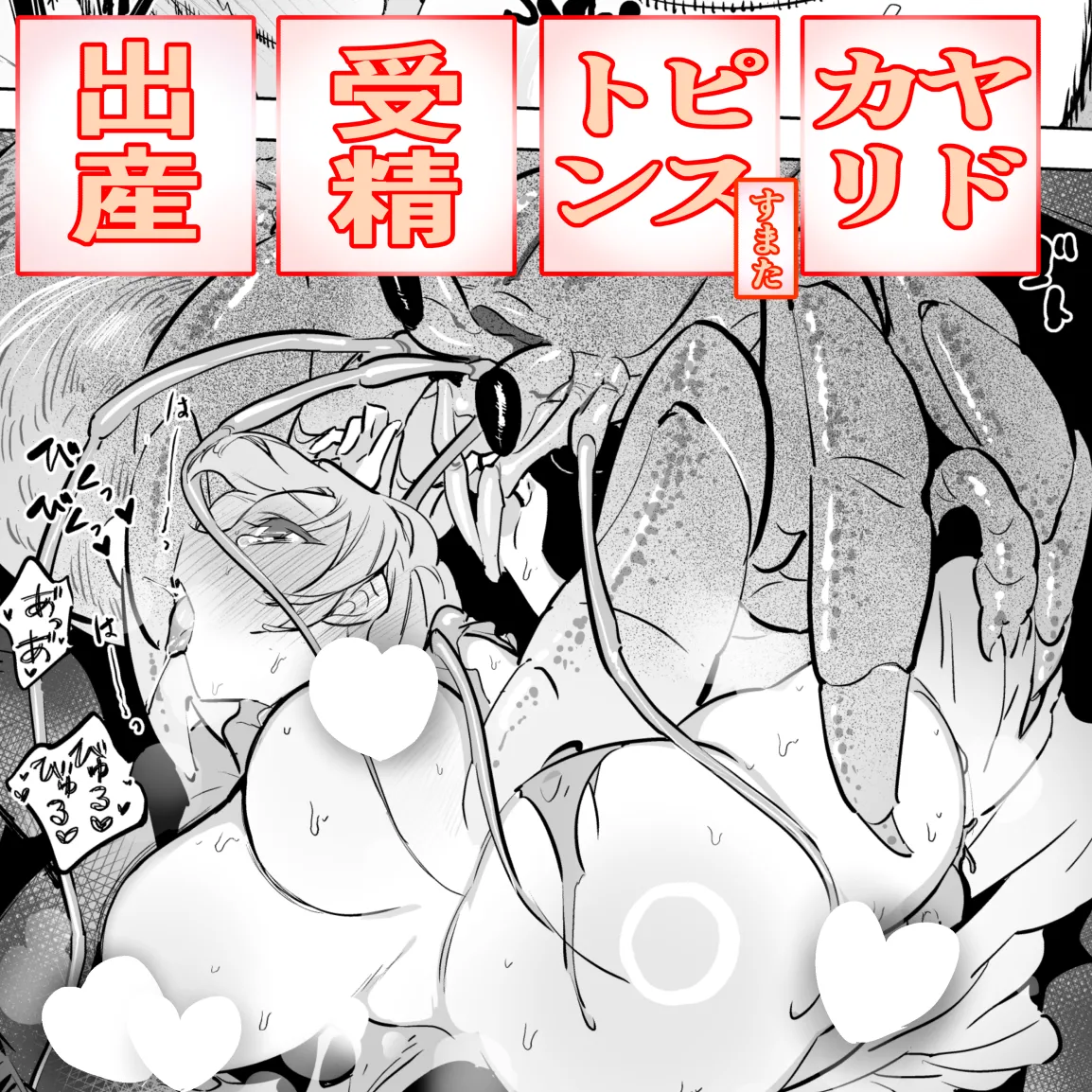 巨大ヤドカリとバカンス少女!