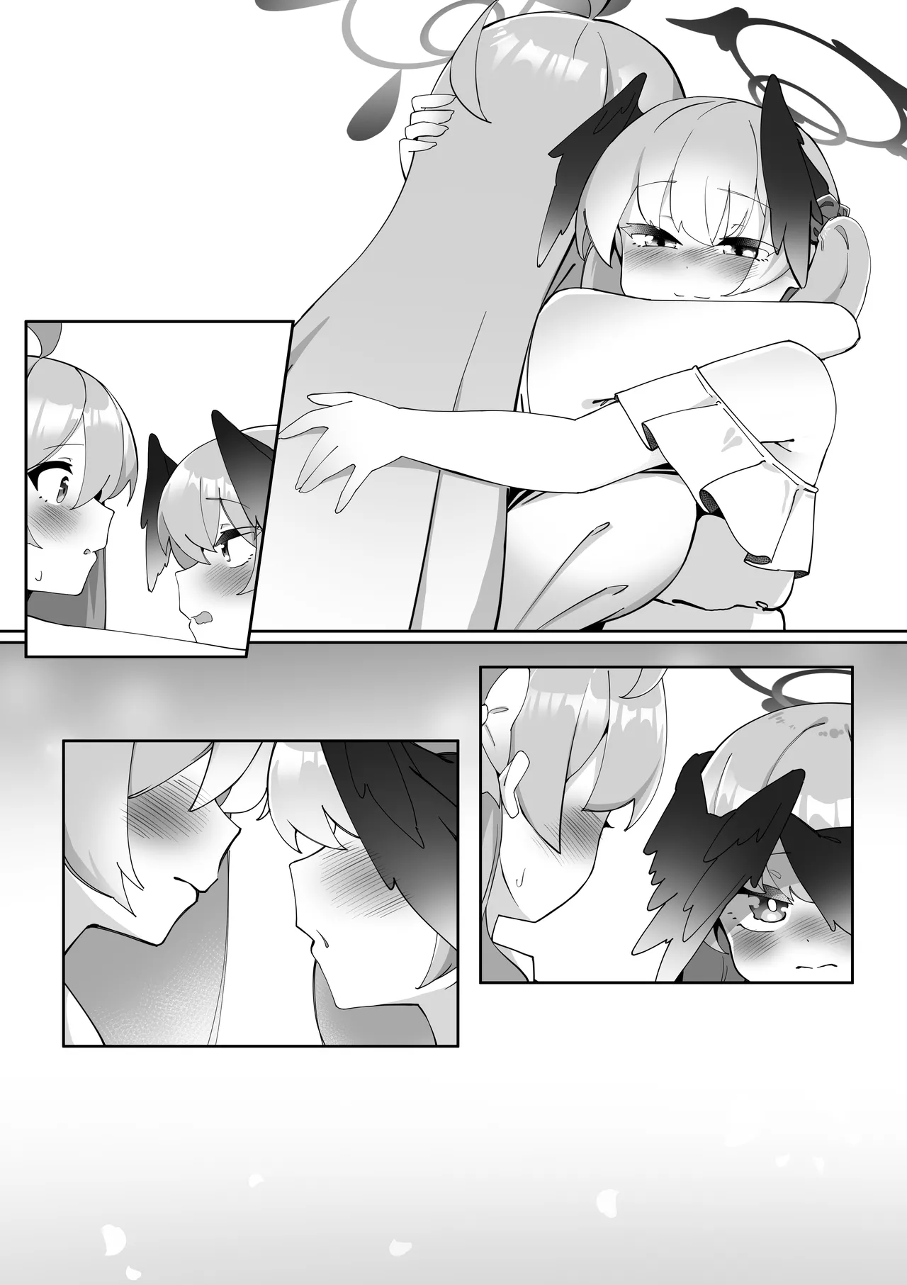 ふたなりコハルちゃん VS ハナコちゃん 漫画 Page.128