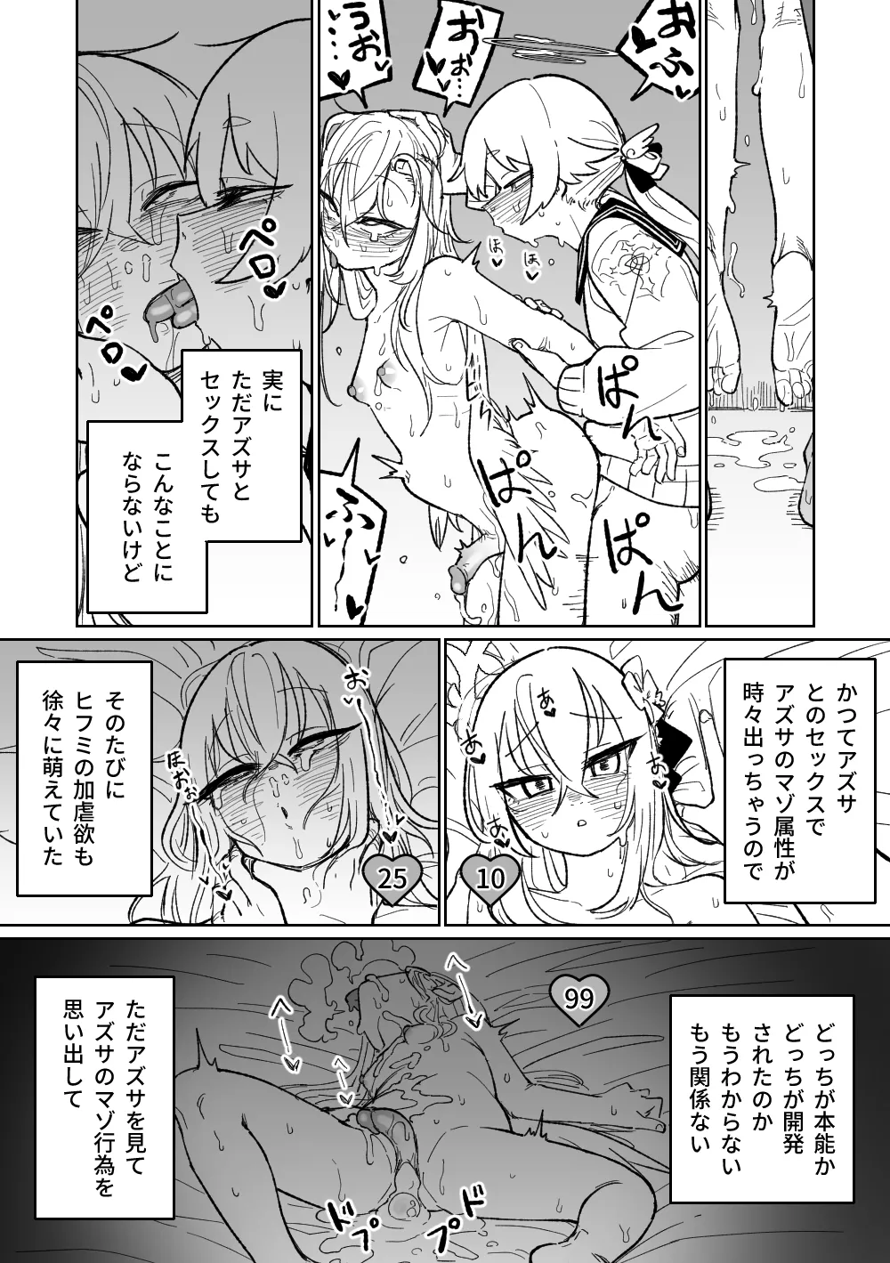 邪悪なぺろちゅーに沈む Page.16