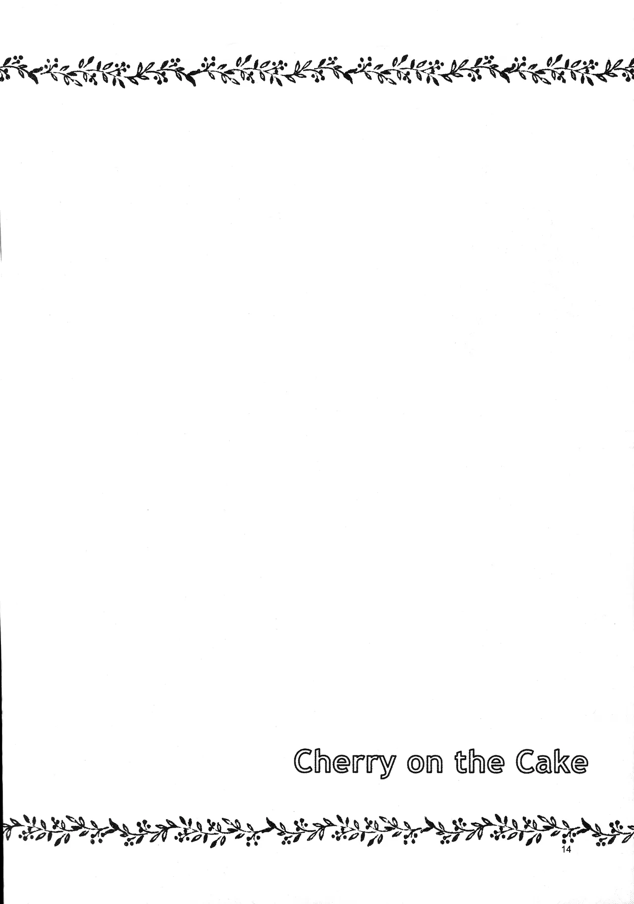 Cherry on the Cake Page.14