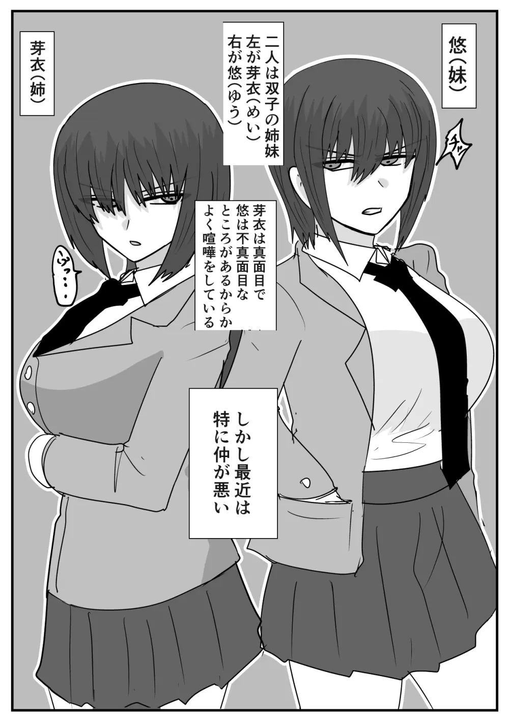 似てない双子の女の子の話 その 1-5