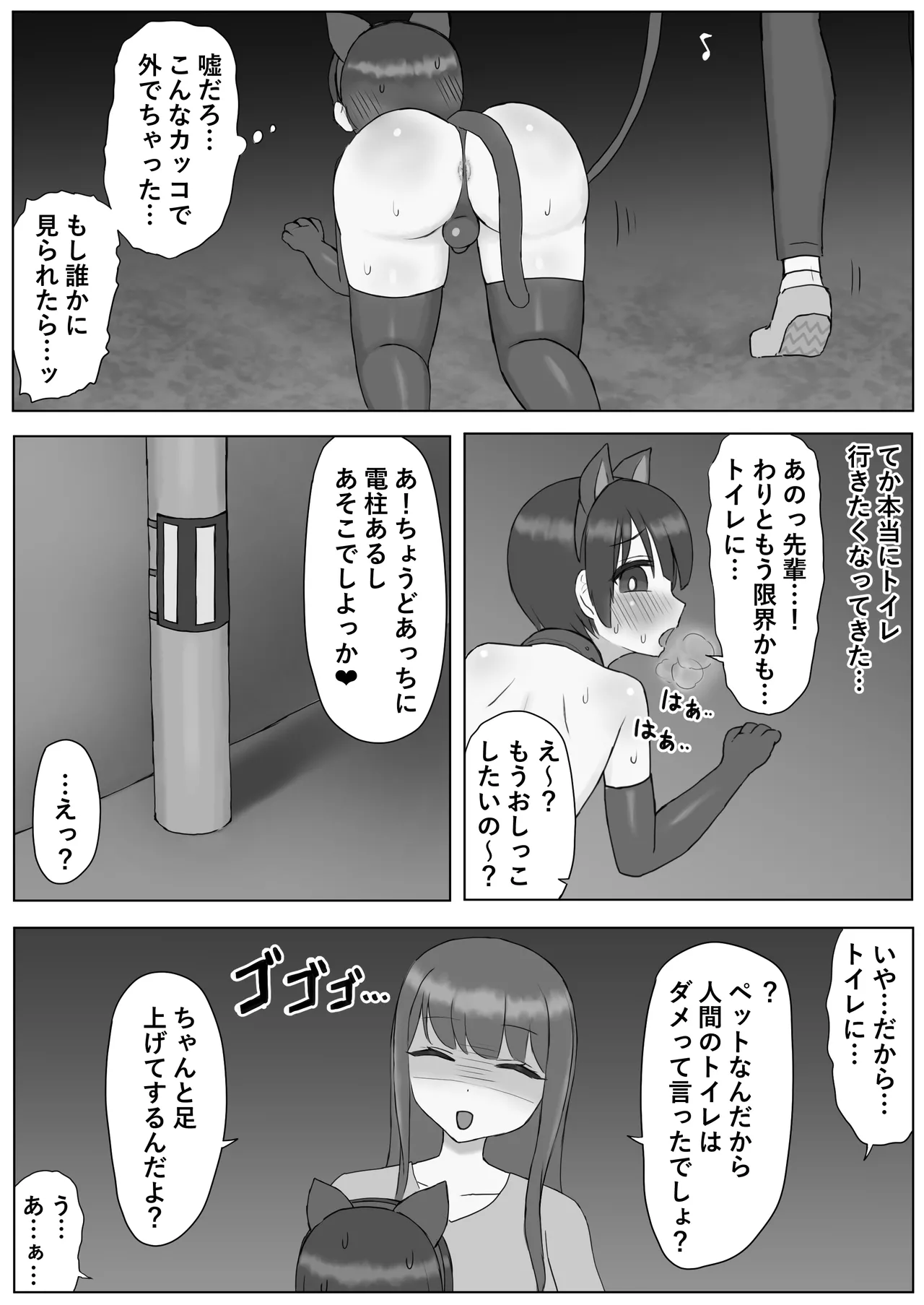 ふたなり年上彼女のペット兼マゾオナホにされちゃいました… Page.11